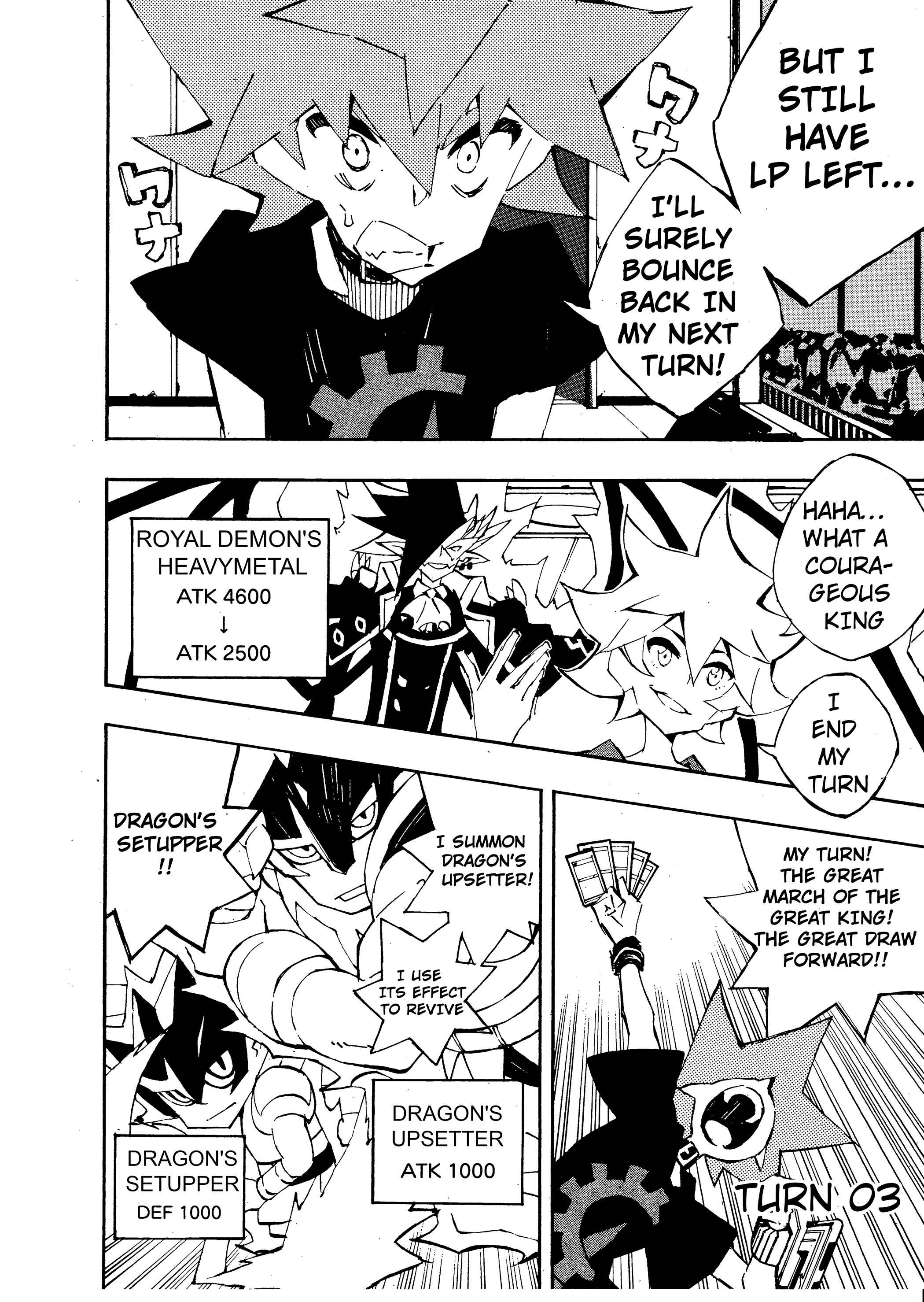 Page 18 Chapter 5 Yu-Gi-Oh! SEVENS Luke! Bakuretsu Hadou Den!!