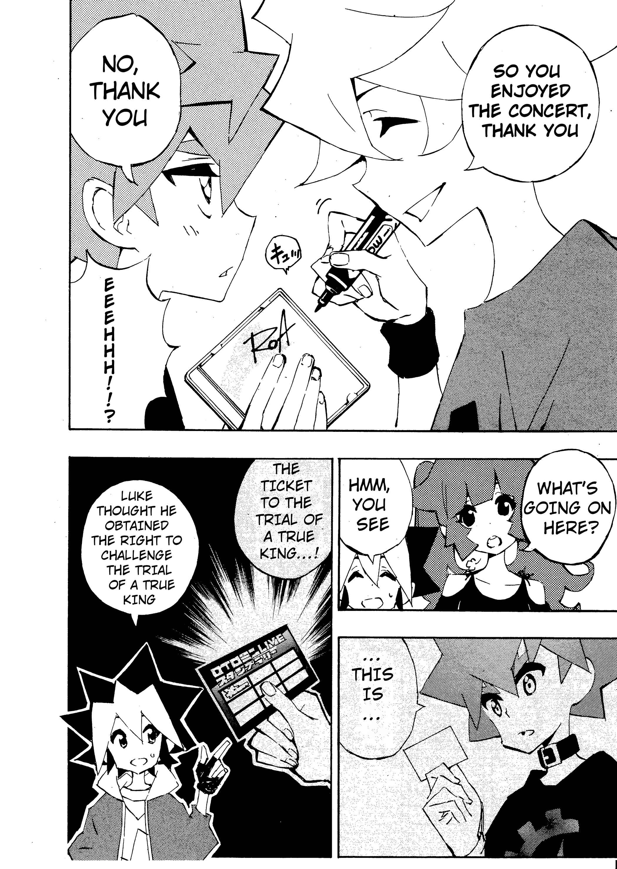 Page 8 Chapter 5 Yu-Gi-Oh! SEVENS Luke! Bakuretsu Hadou Den!!