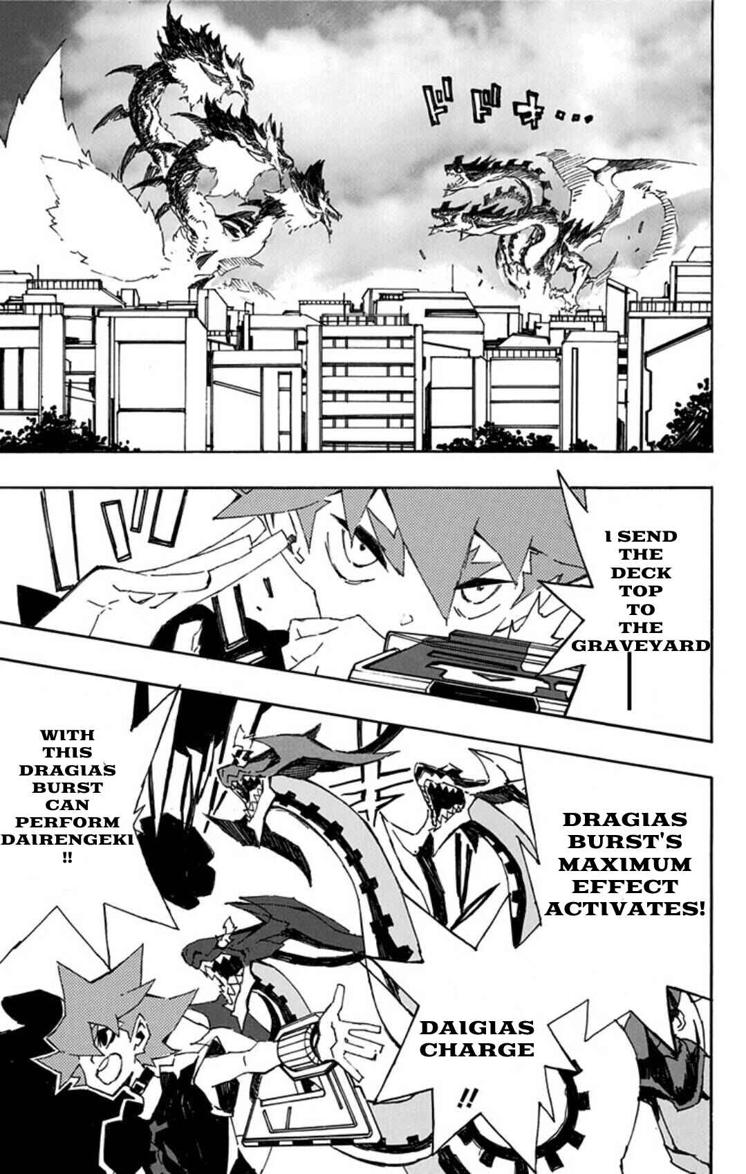 Page 22 Chapter 12 Yu-Gi-Oh! SEVENS Luke! Bakuretsu Hadou Den!!