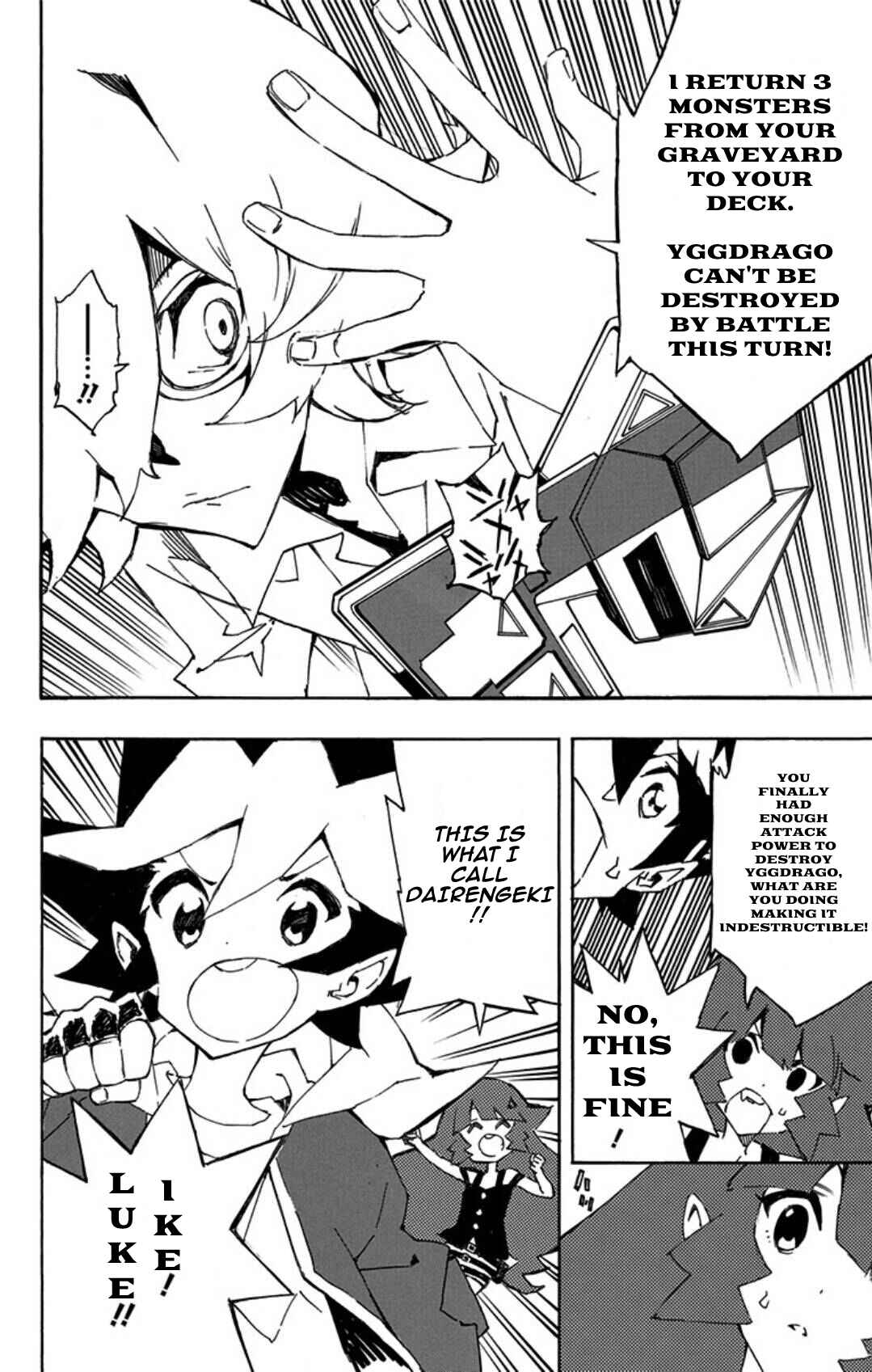 Page 25 Chapter 12 Yu-Gi-Oh! SEVENS Luke! Bakuretsu Hadou Den!!