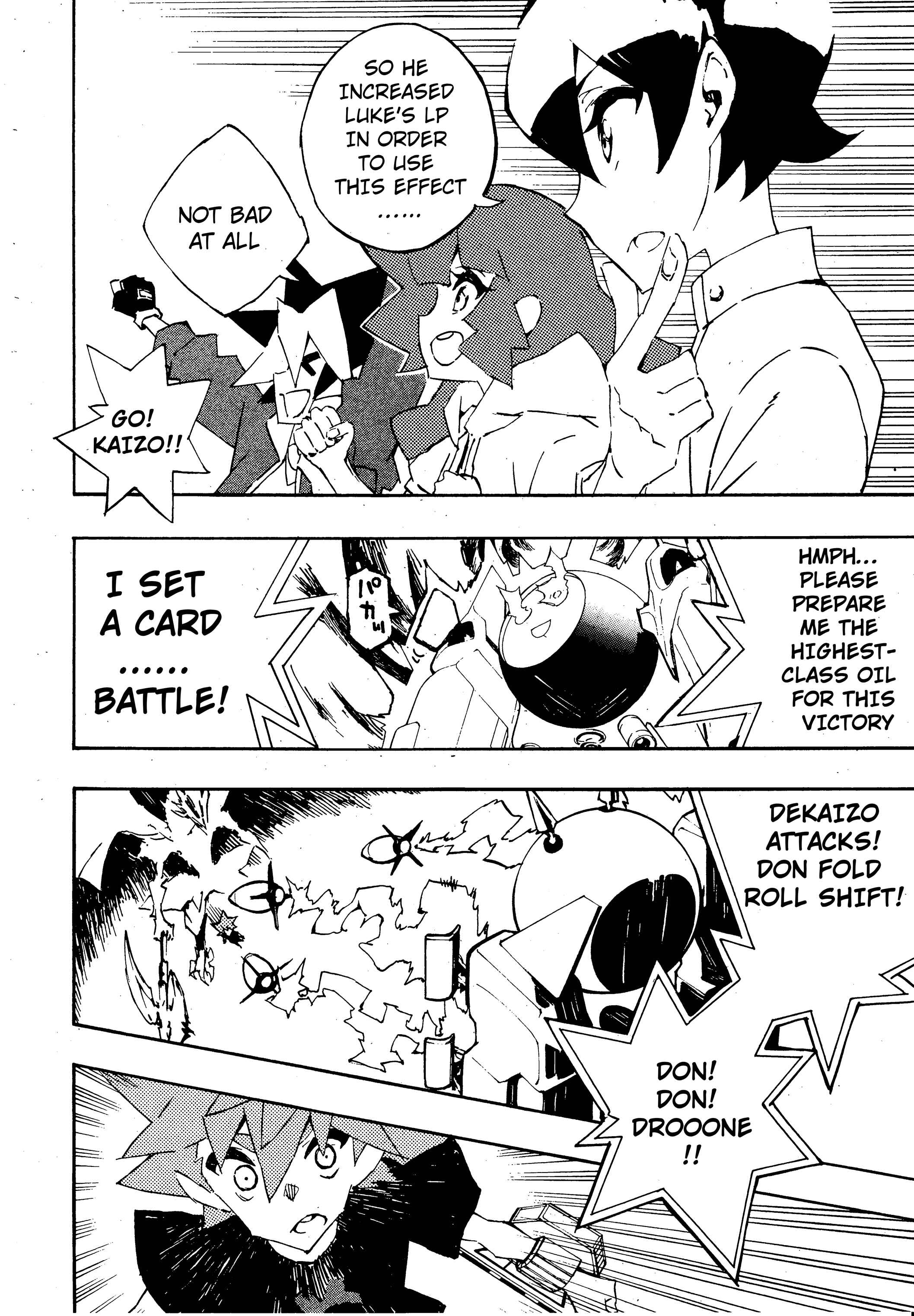 Page 16 Chapter 7 Yu-Gi-Oh! SEVENS Luke! Bakuretsu Hadou Den!!