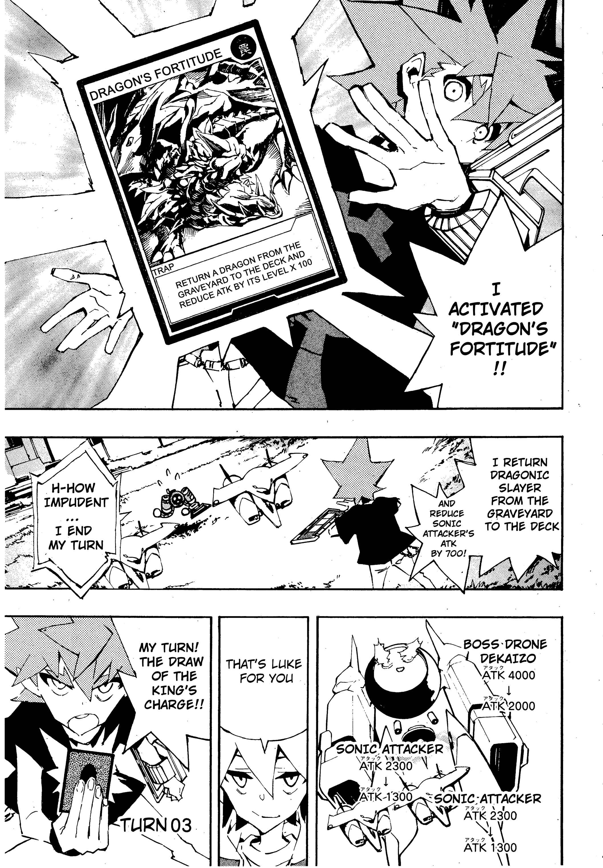 Page 19 Chapter 7 Yu-Gi-Oh! SEVENS Luke! Bakuretsu Hadou Den!!