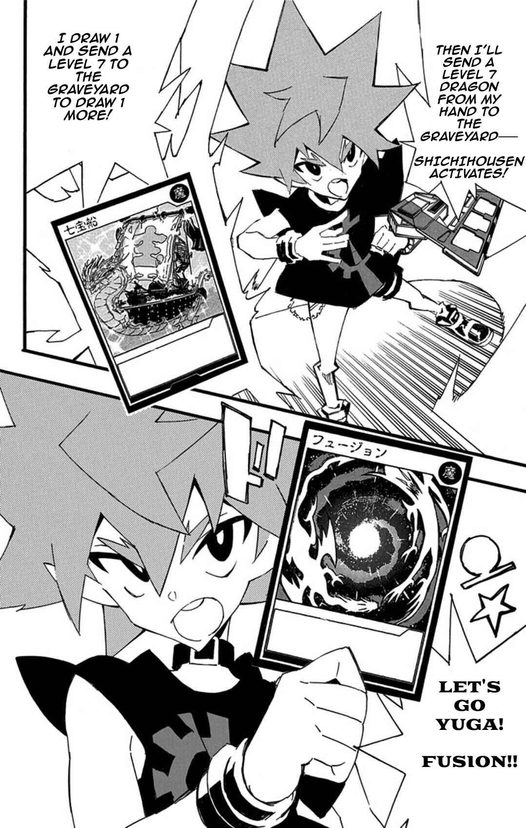 Page 9 Chapter 18 Yu-Gi-Oh! SEVENS Luke! Bakuretsu Hadou Den!!