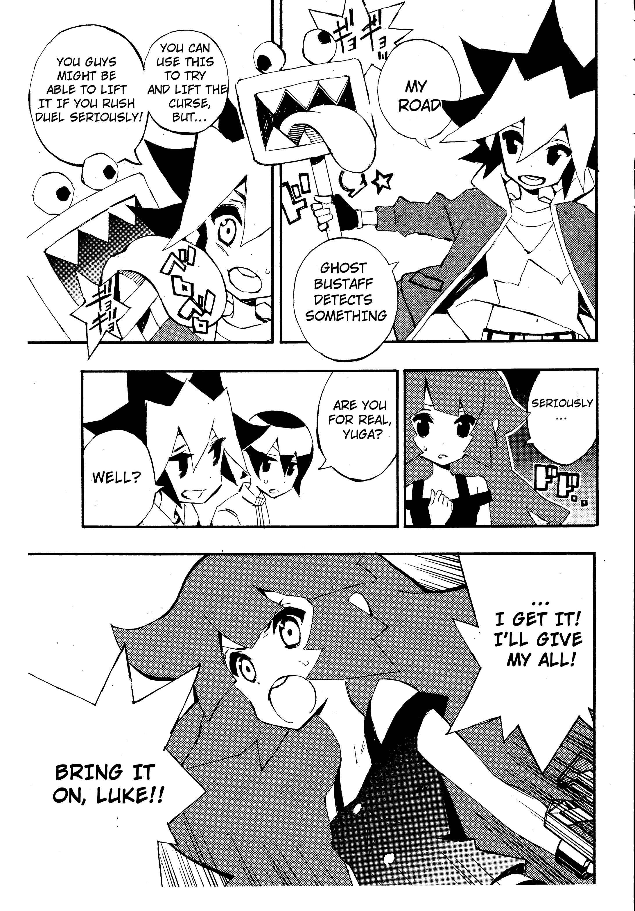 Page 10 Chapter 3 Yu-Gi-Oh! SEVENS Luke! Bakuretsu Hadou Den!!