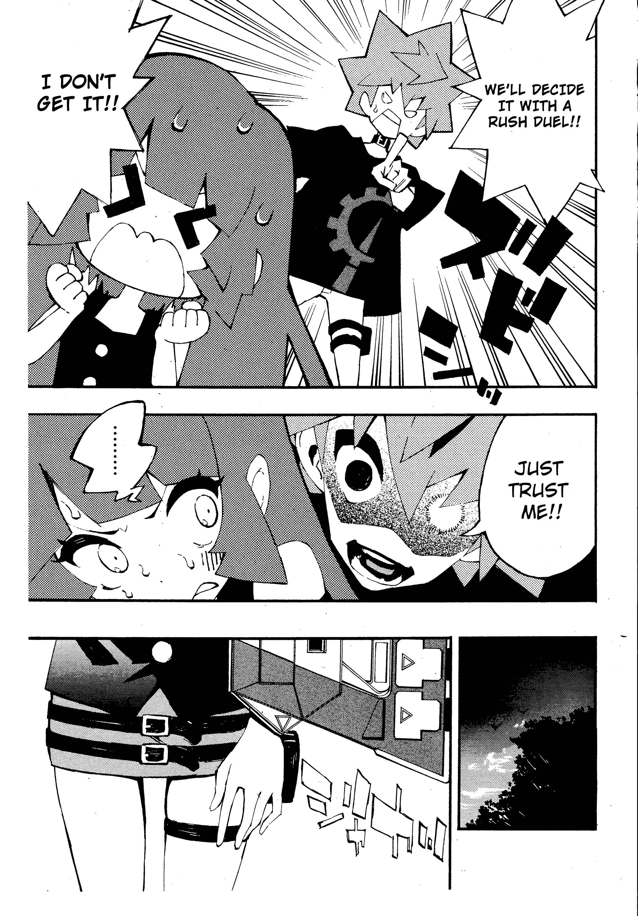 Page 5 Chapter 3 Yu-Gi-Oh! SEVENS Luke! Bakuretsu Hadou Den!!