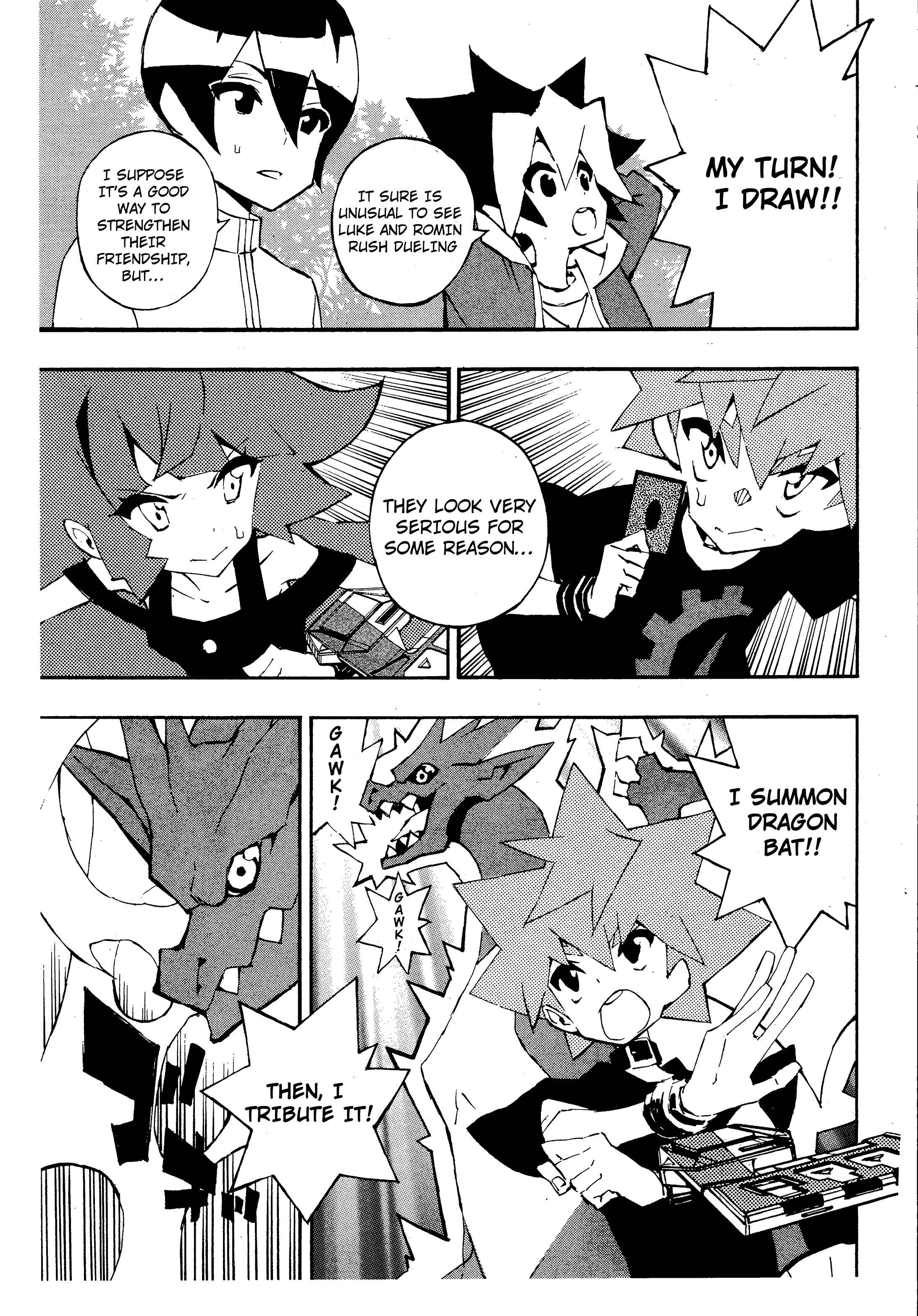 Page 7 Chapter 3 Yu-Gi-Oh! SEVENS Luke! Bakuretsu Hadou Den!!
