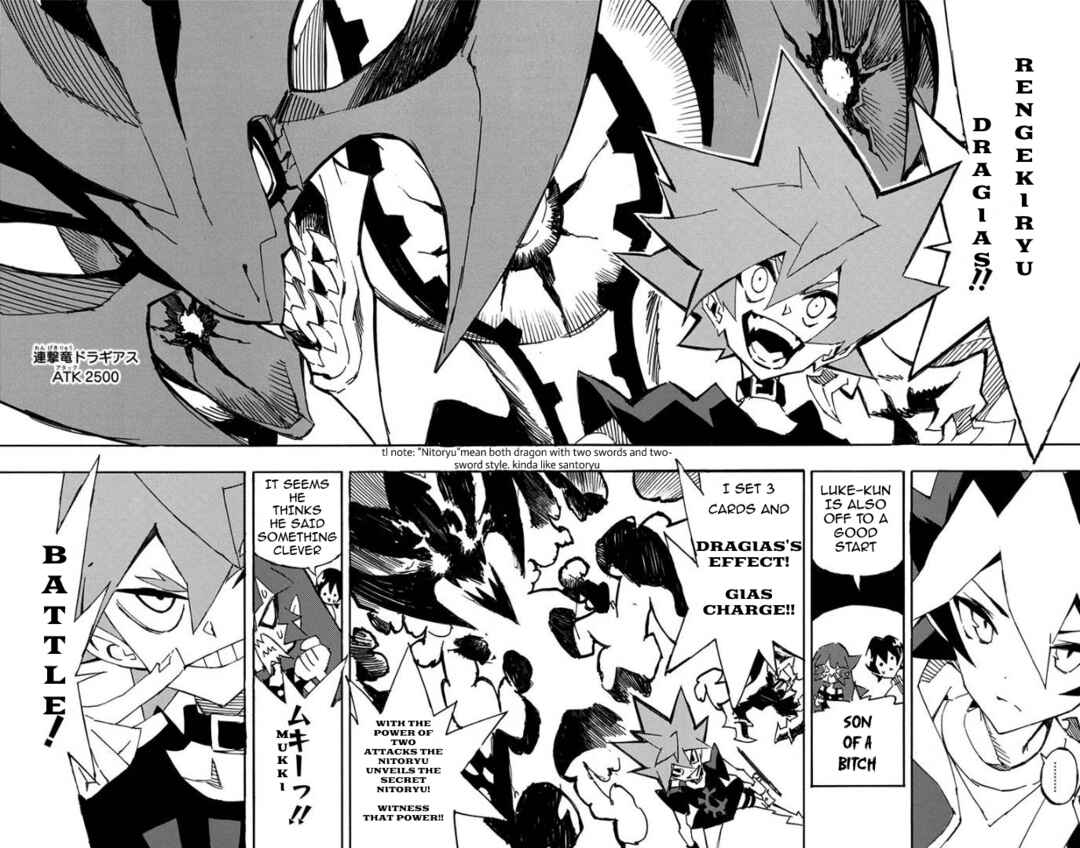 Page 13 Chapter 17 Yu-Gi-Oh! SEVENS Luke! Bakuretsu Hadou Den!!