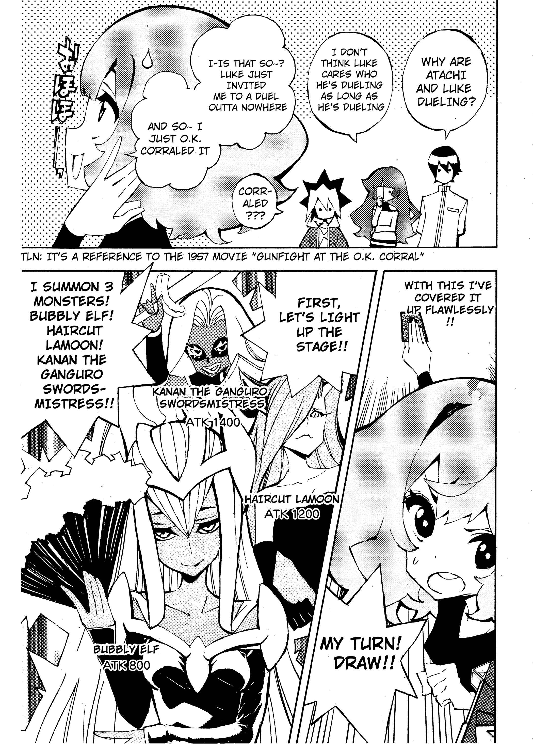 Page 11 Chapter 4 Yu-Gi-Oh! SEVENS Luke! Bakuretsu Hadou Den!!