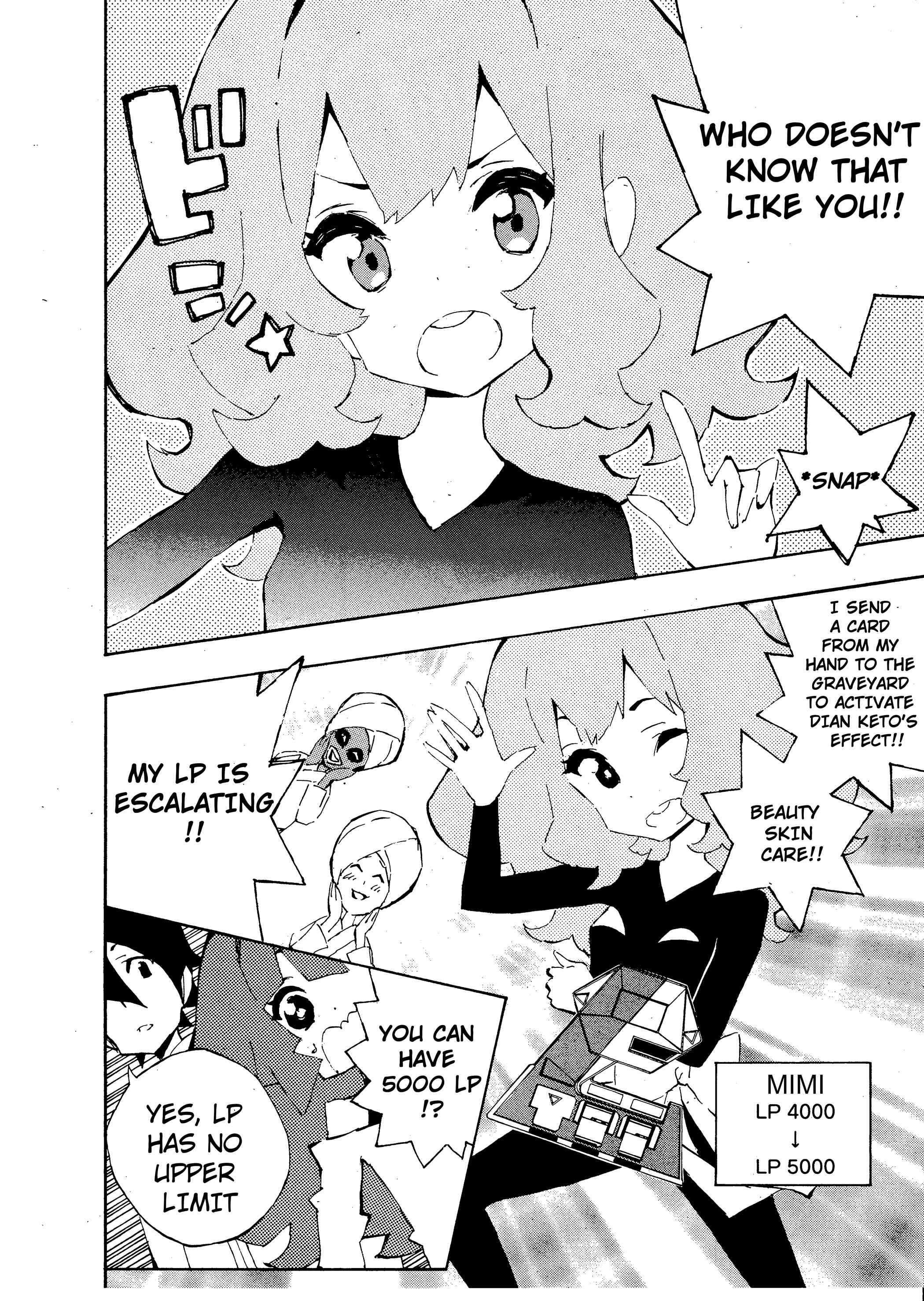Page 14 Chapter 4 Yu-Gi-Oh! SEVENS Luke! Bakuretsu Hadou Den!!