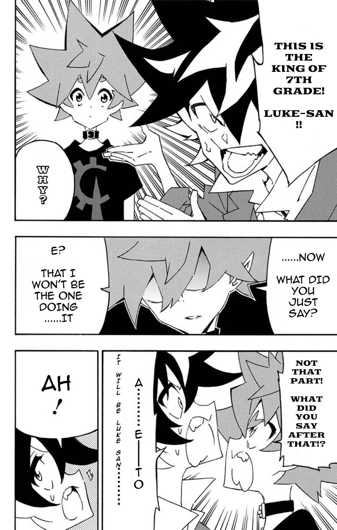 Page 4 Chapter 14 Yu-Gi-Oh! SEVENS Luke! Bakuretsu Hadou Den!!