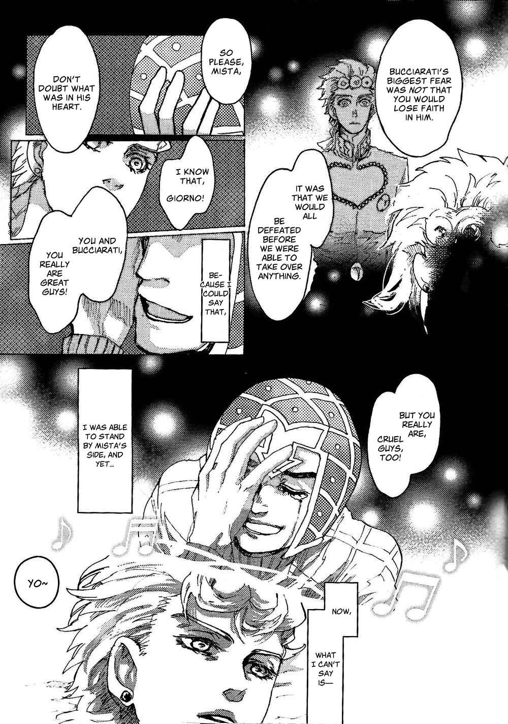 Page 10 Chapter Unknown_276f Jojos Bizarre Adventure - Kirakira Hoshi ga Naku Yoru ni (Doujinshi)