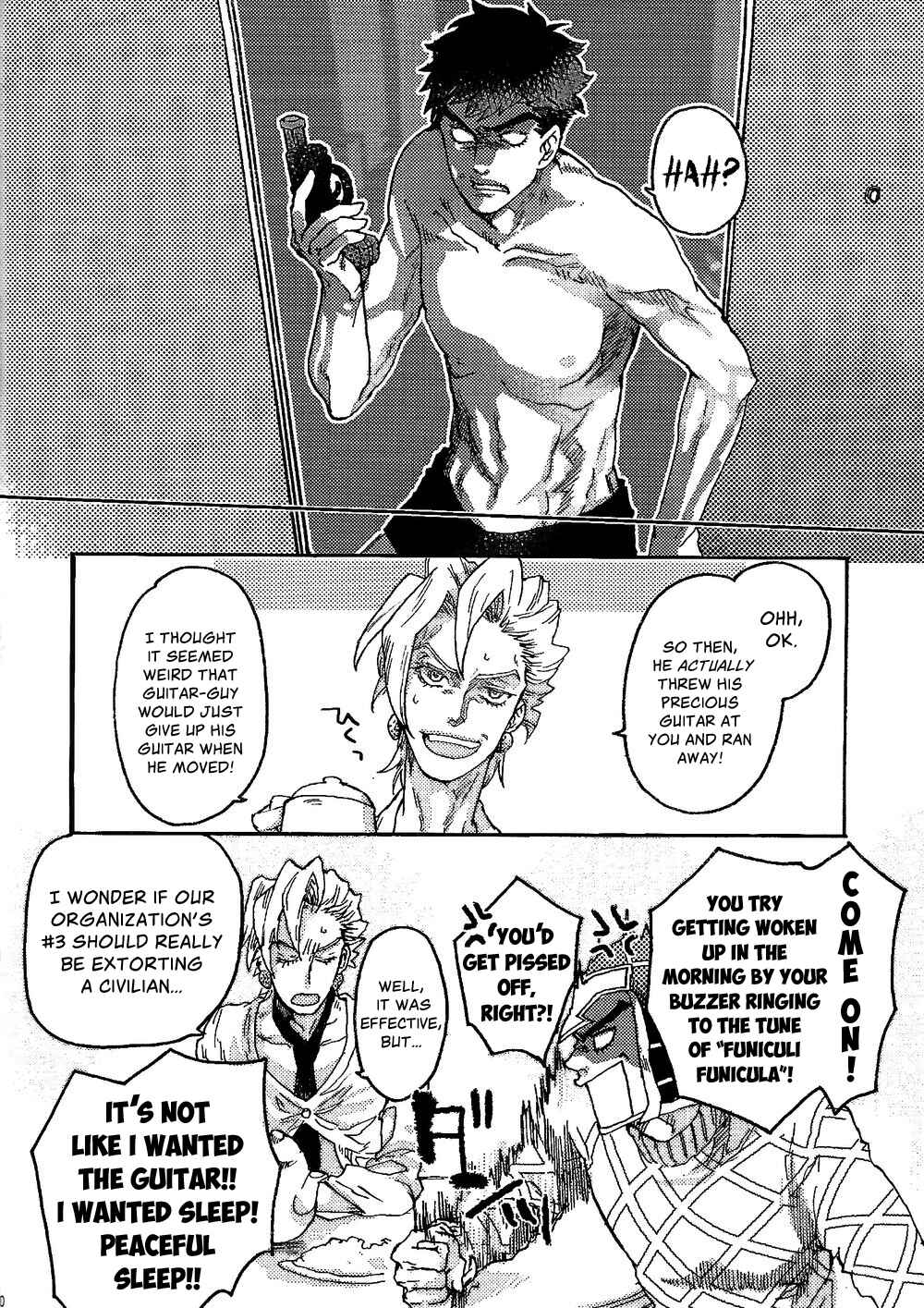 Page 19 Chapter Unknown_276f Jojos Bizarre Adventure - Kirakira Hoshi ga Naku Yoru ni (Doujinshi)