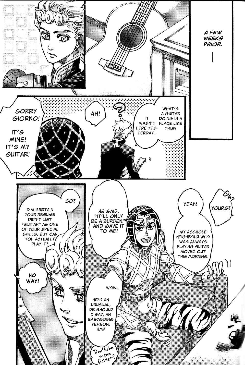 Page 6 Chapter Unknown_276f Jojos Bizarre Adventure - Kirakira Hoshi ga Naku Yoru ni (Doujinshi)
