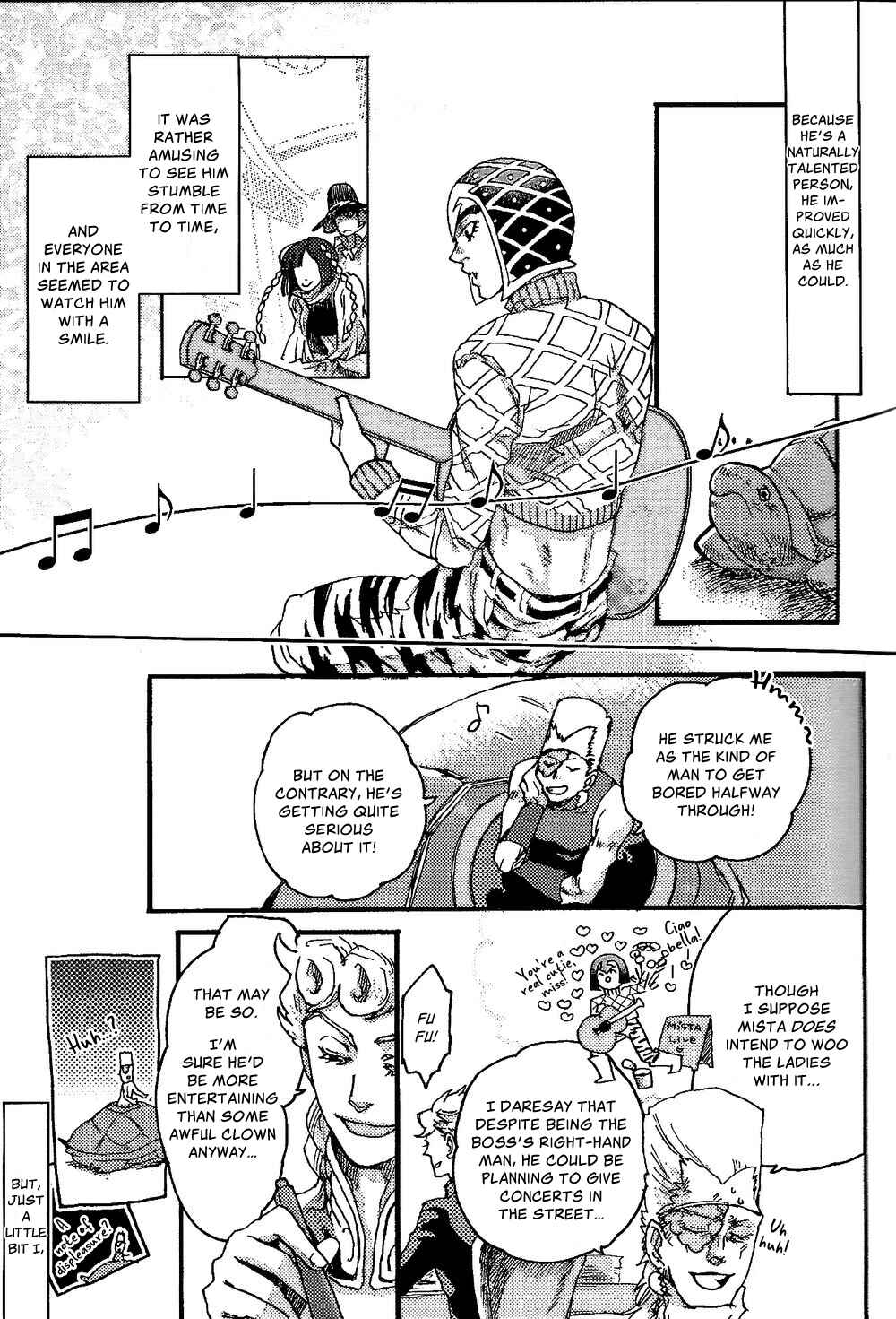 Page 8 Chapter Unknown_276f Jojos Bizarre Adventure - Kirakira Hoshi ga Naku Yoru ni (Doujinshi)