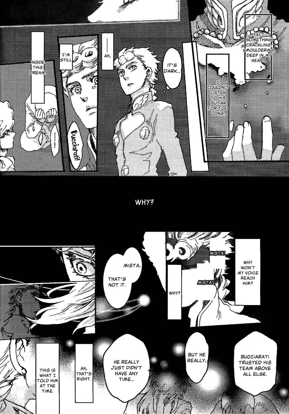 Page 9 Chapter Unknown_276f Jojos Bizarre Adventure - Kirakira Hoshi ga Naku Yoru ni (Doujinshi)