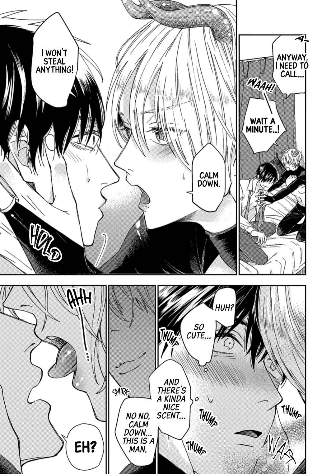 Page 9 Chapter Unknown_9b99 Shachiku Riiman ha Inma-kun ni Semeraretai