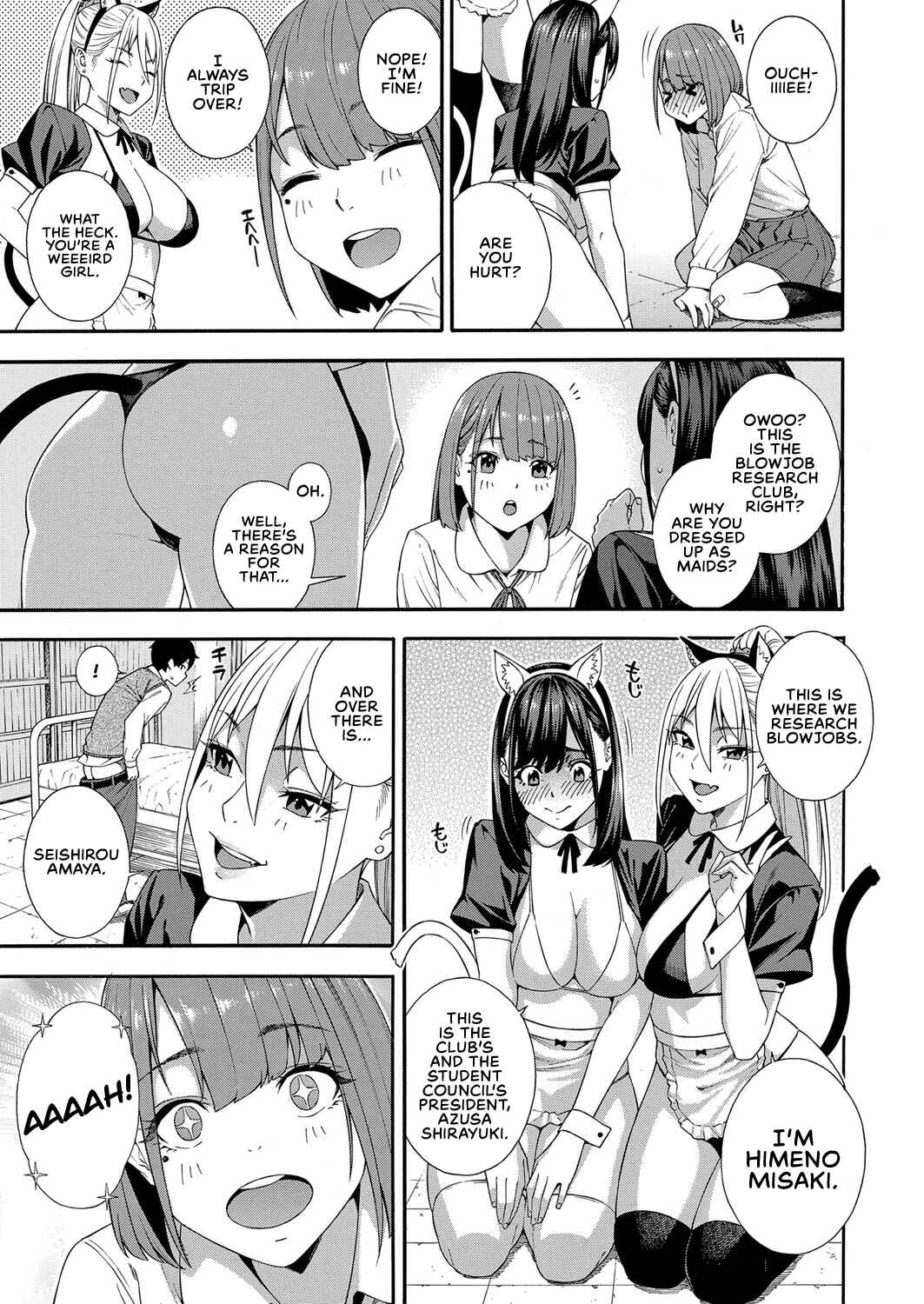 Page 13 Chapter 3 Blowjob Research Club