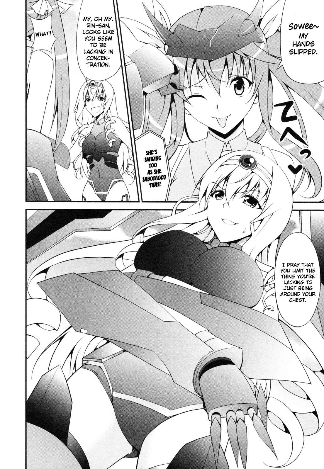 Page 12 Chapter 5 Infinite Stratos - Official Anthology Comic