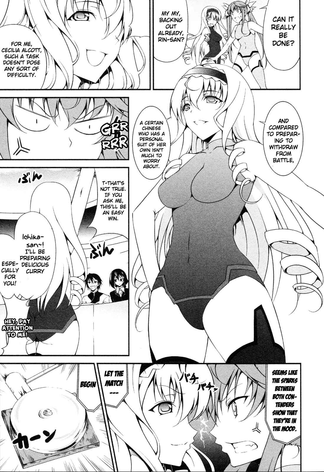 Page 3 Chapter 5 Infinite Stratos - Official Anthology Comic