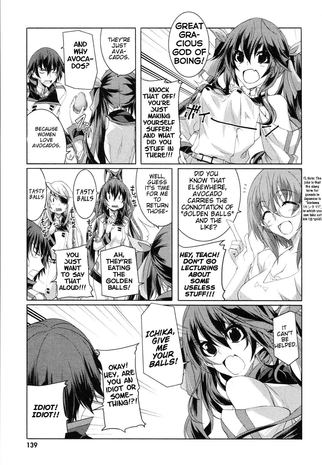 Page 3 Chapter 11 Infinite Stratos - Official Anthology Comic