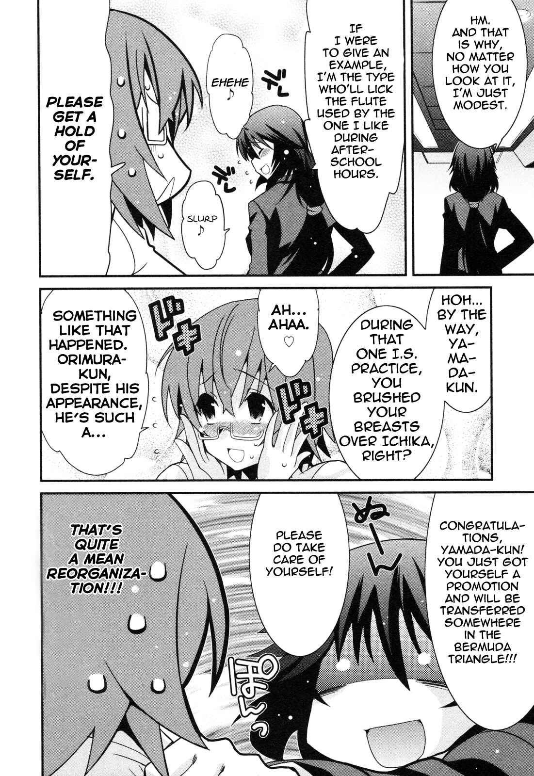 Page 8 Chapter 4 Infinite Stratos - Official Anthology Comic