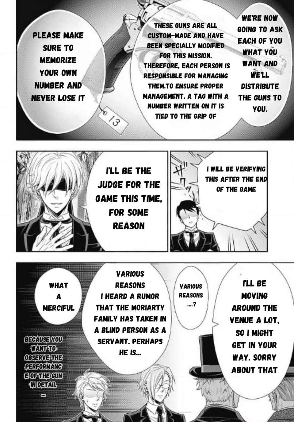 Page 8 Chapter 9 Yuukoku no Moriarty: The Remains