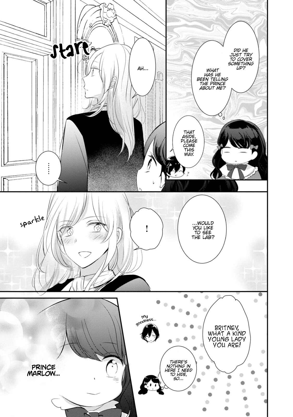 Page 18 Chapter 4 I Reincarnated as a White Pig Nobles Daughter from a Shoujo Manga