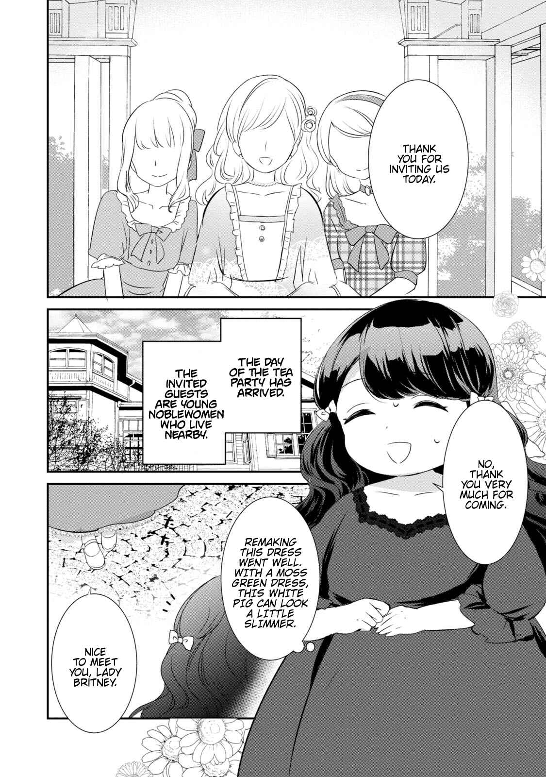 Page 3 Chapter 4 I Reincarnated as a White Pig Nobles Daughter from a Shoujo Manga