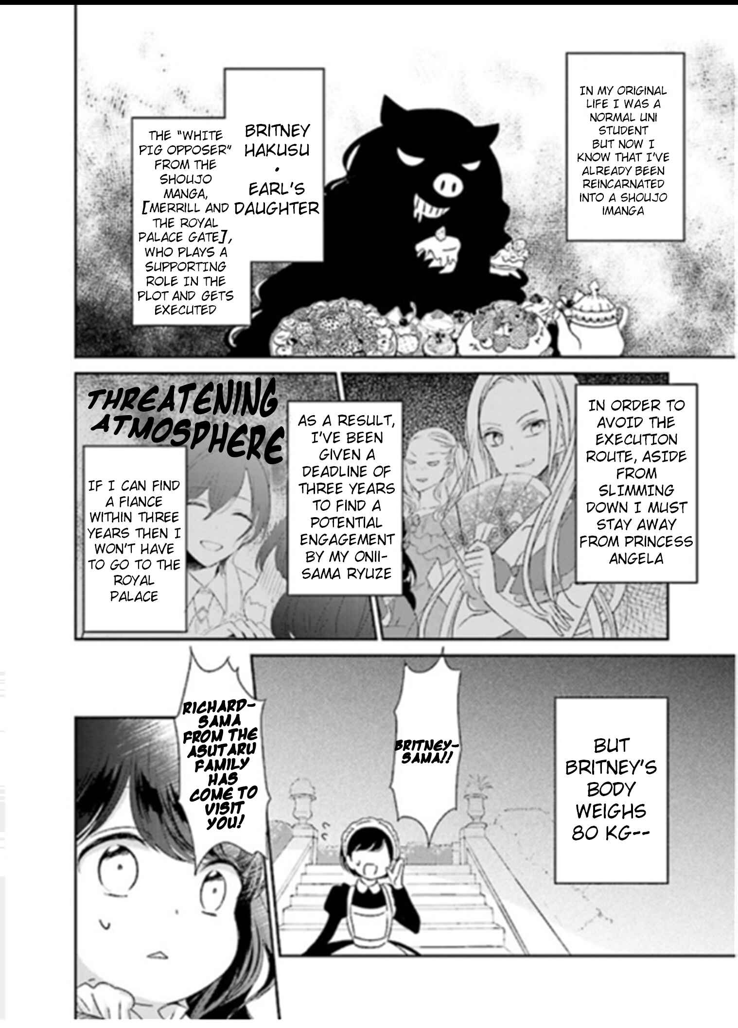 Page 2 Chapter 2 I Reincarnated as a White Pig Nobles Daughter from a Shoujo Manga