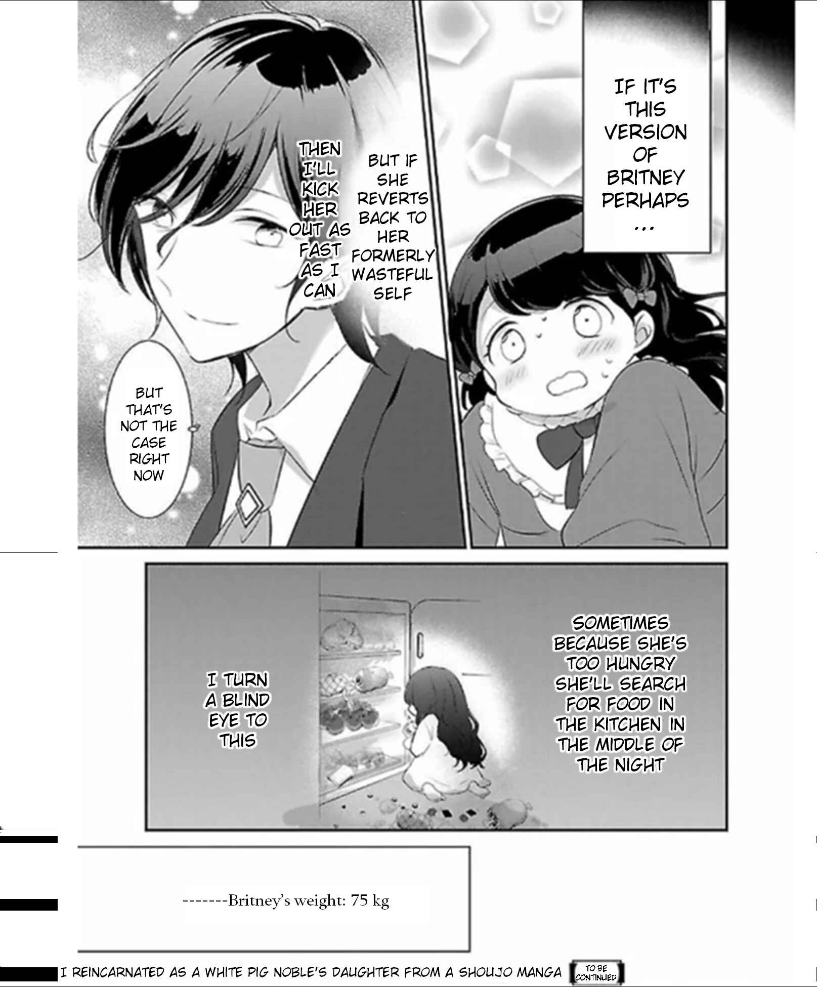 Page 37 Chapter 3 I Reincarnated as a White Pig Nobles Daughter from a Shoujo Manga