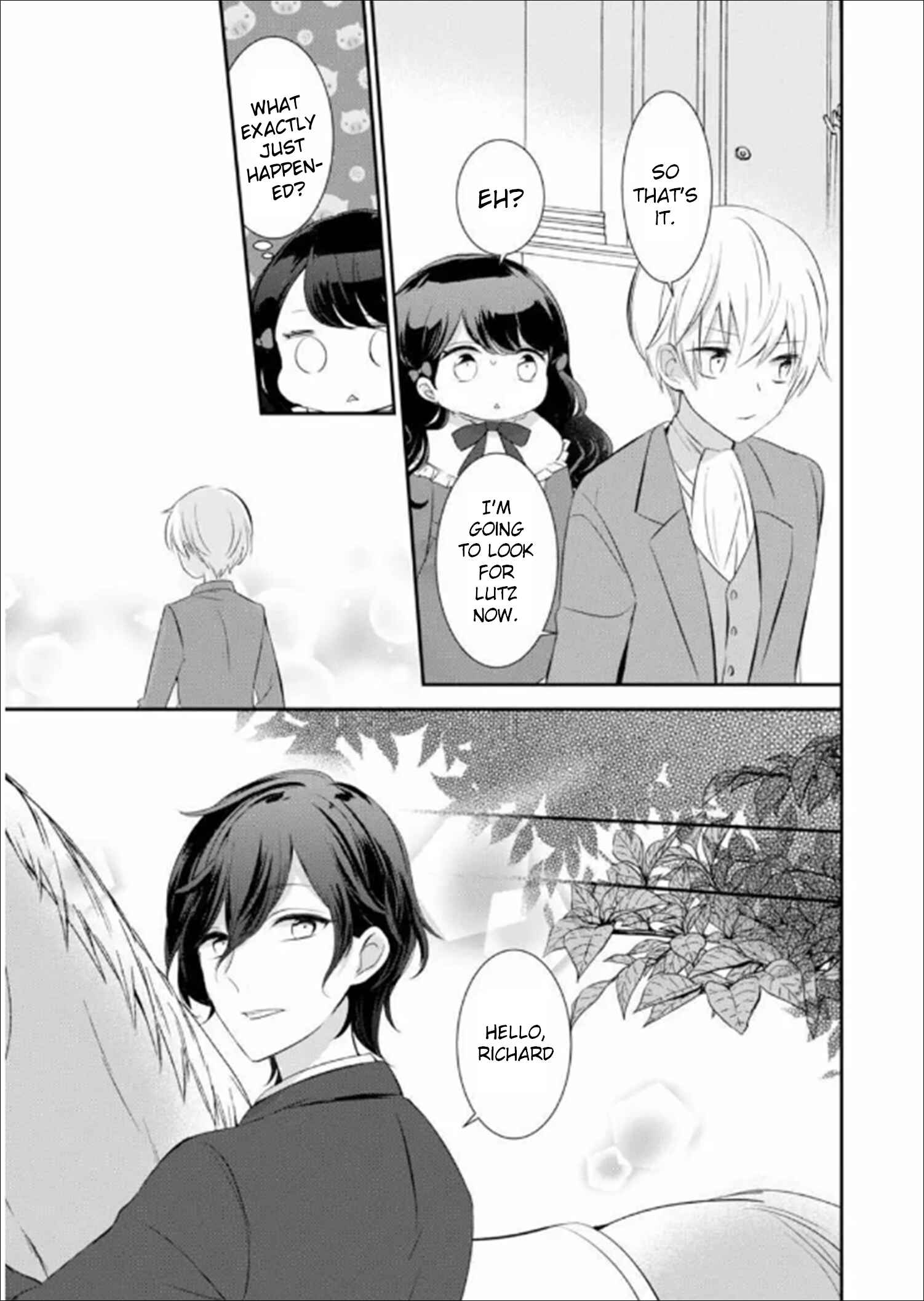 Page 4 Chapter 3.5 I Reincarnated as a White Pig Nobles Daughter from a Shoujo Manga