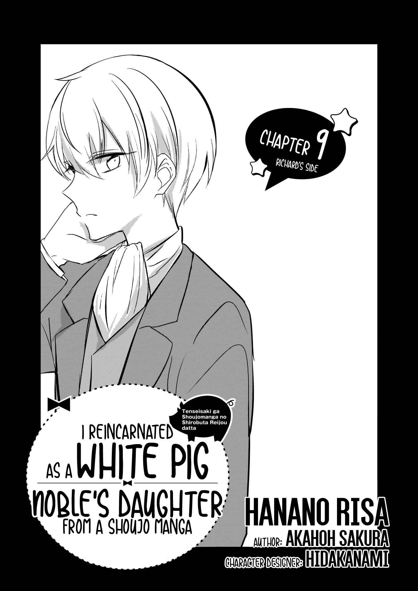 Page 2 Chapter 9 I Reincarnated as a White Pig Nobles Daughter from a Shoujo Manga