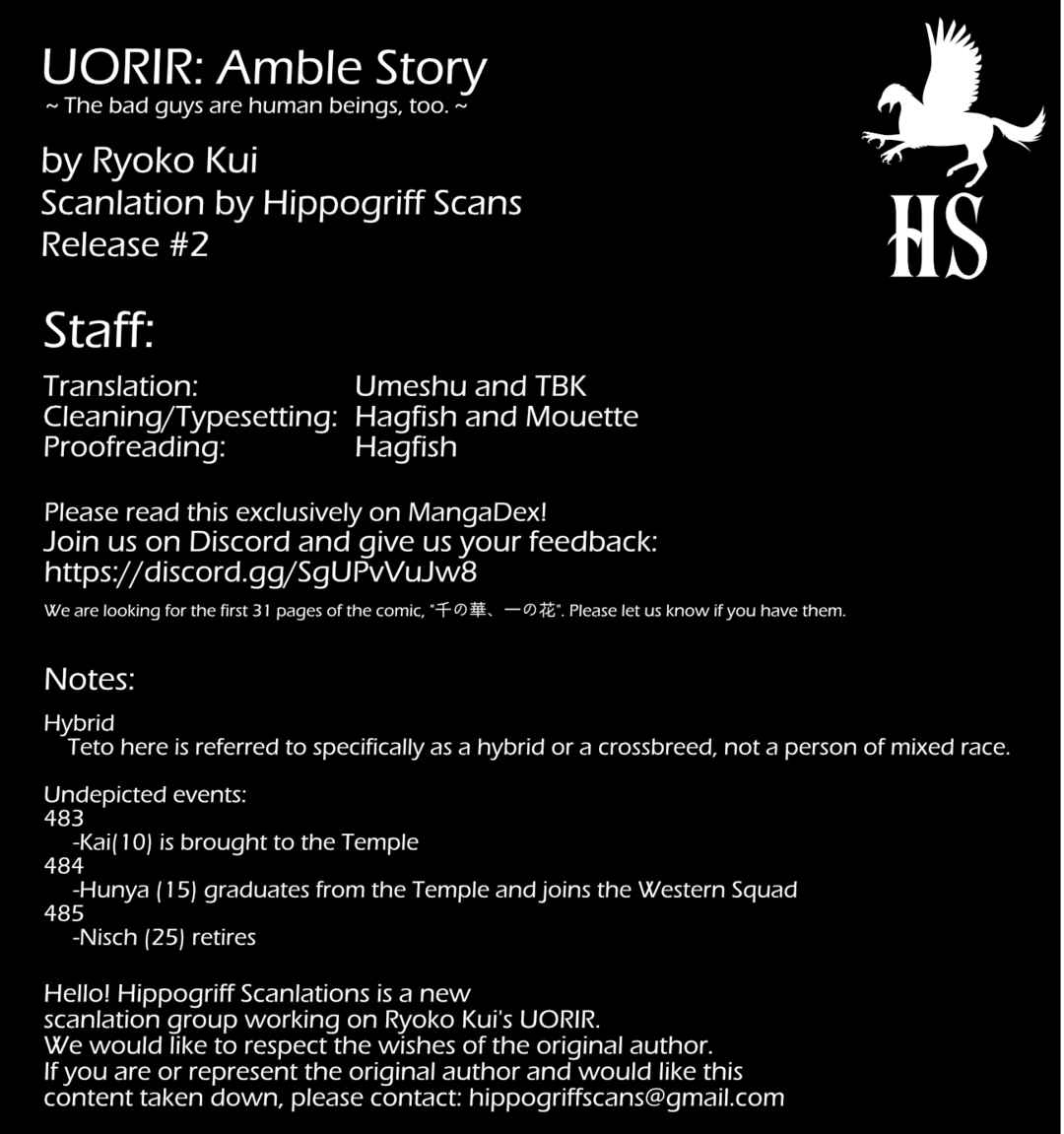 Page 14 Chapter 2 UORIR: Amble