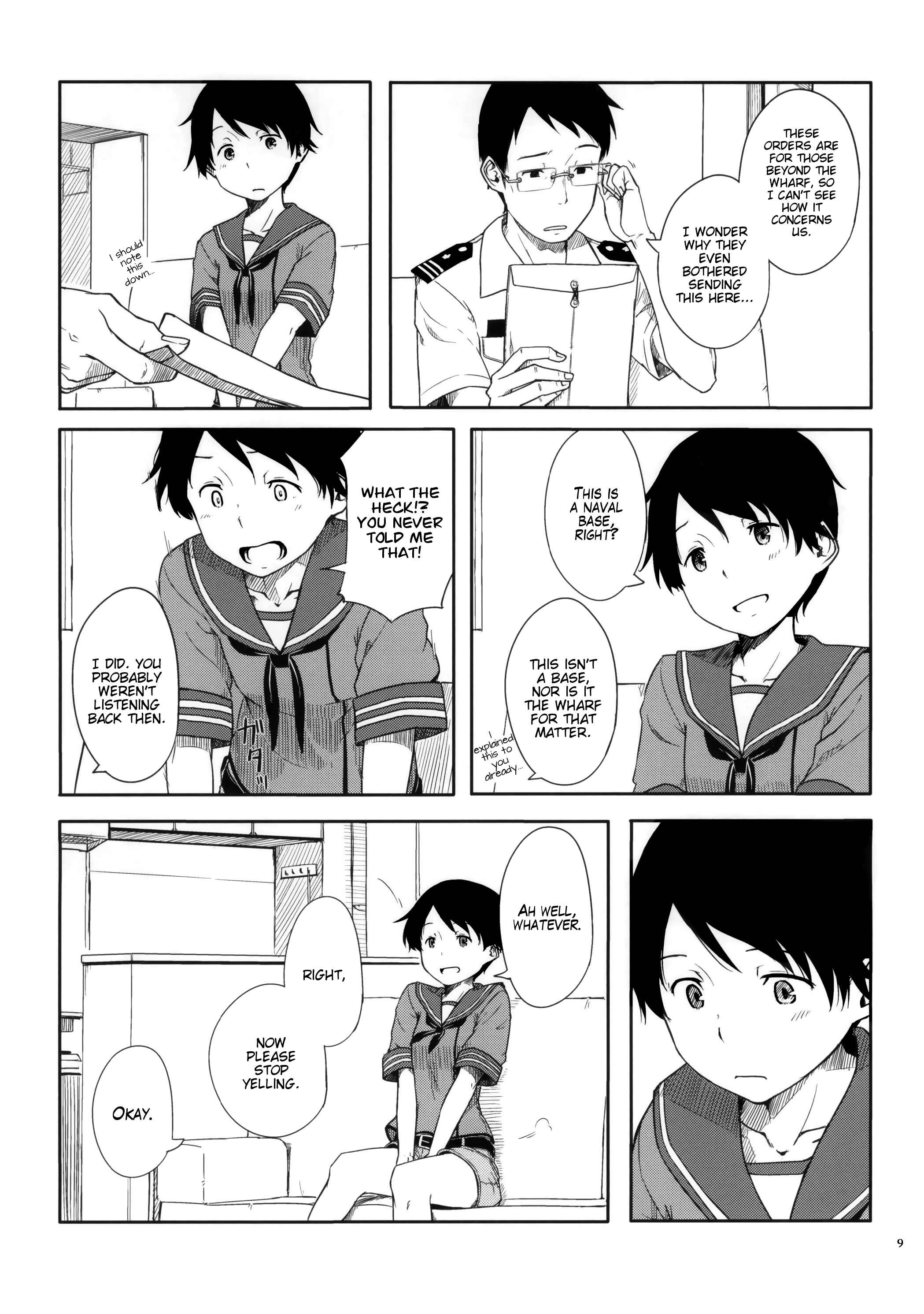 Page 9 Chapter Unknown_3f2c Tokonatsu Kantai
