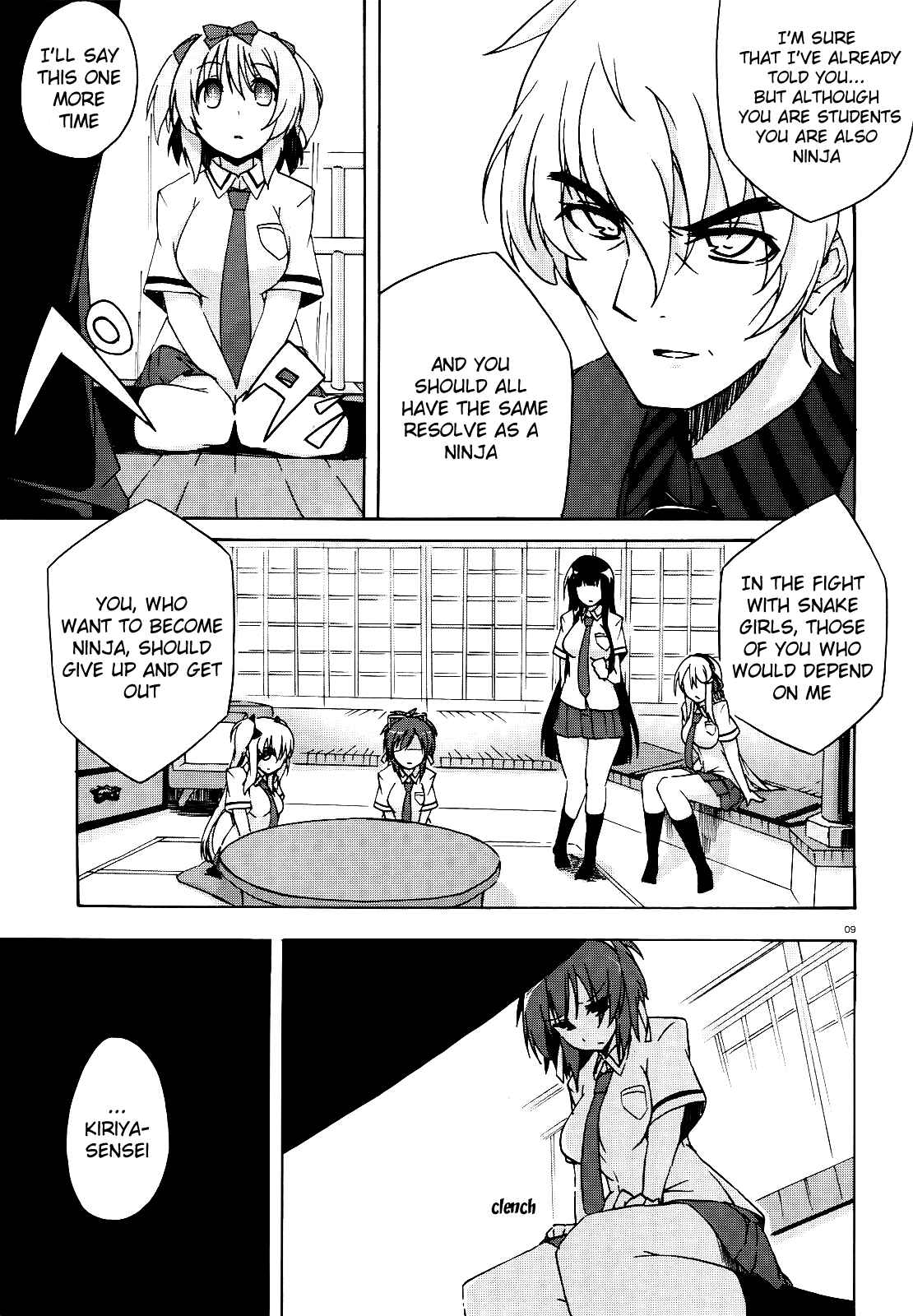 Page 9 Chapter 3 Senran Kagura - Shoujotachi no Shinei