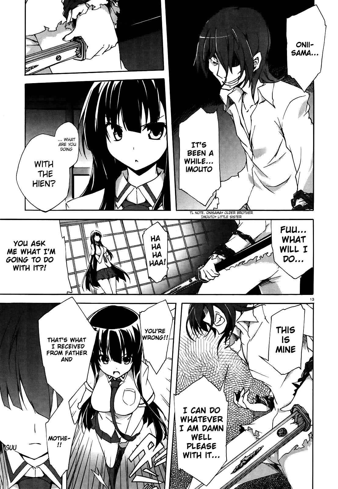 Page 13 Chapter 4 Senran Kagura - Shoujotachi no Shinei
