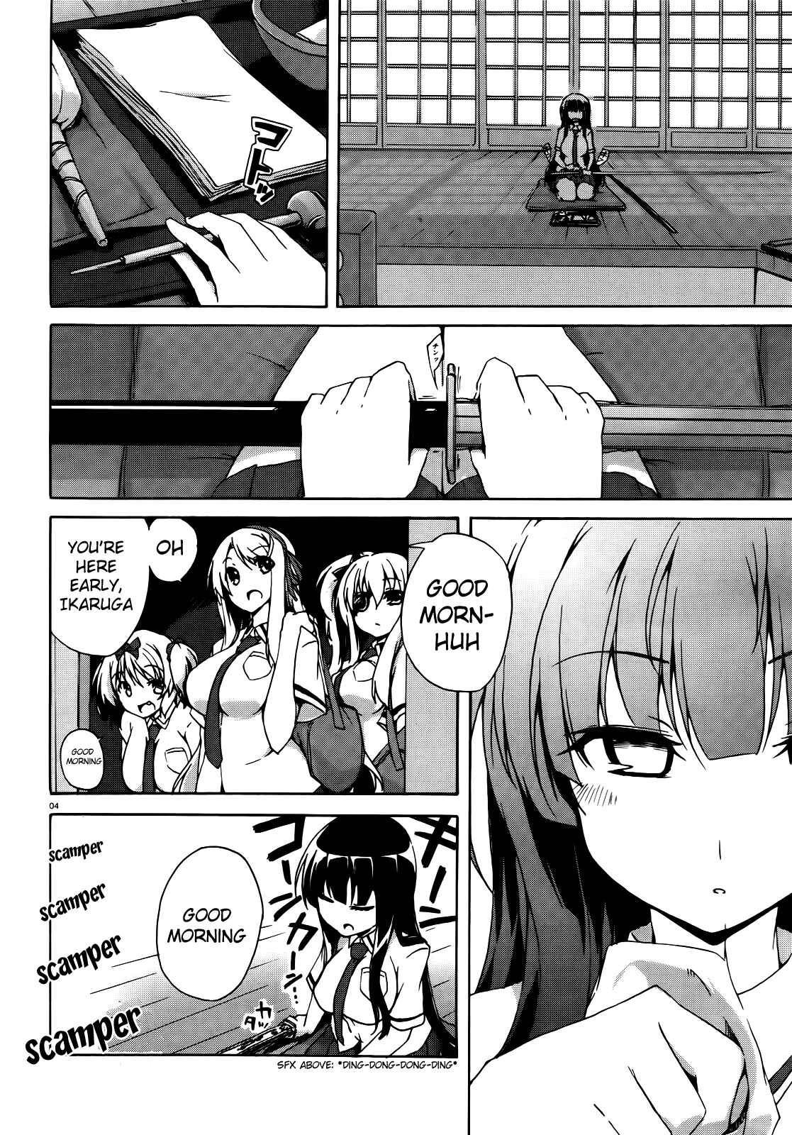 Page 4 Chapter 4 Senran Kagura - Shoujotachi no Shinei