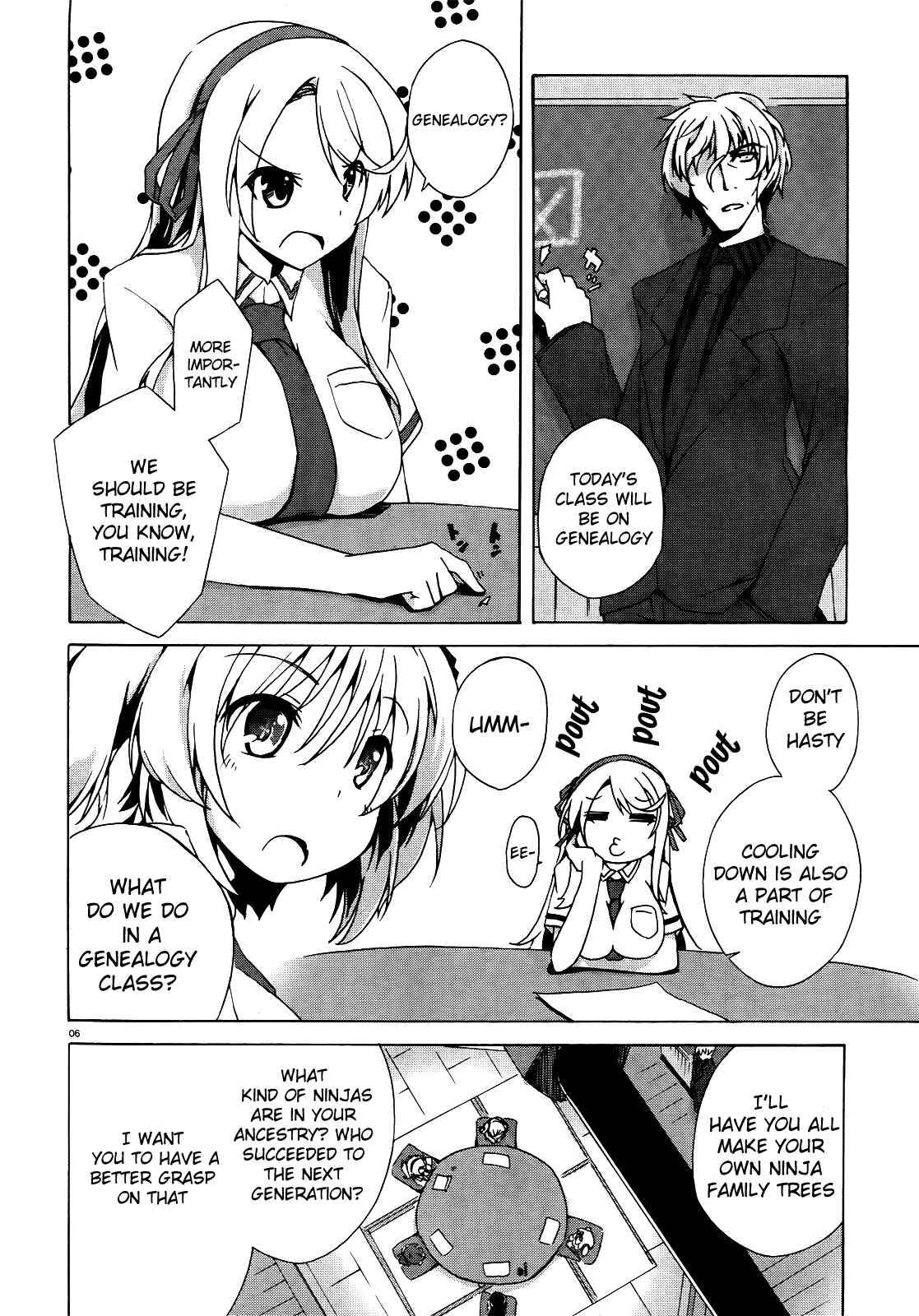 Page 6 Chapter 4 Senran Kagura - Shoujotachi no Shinei