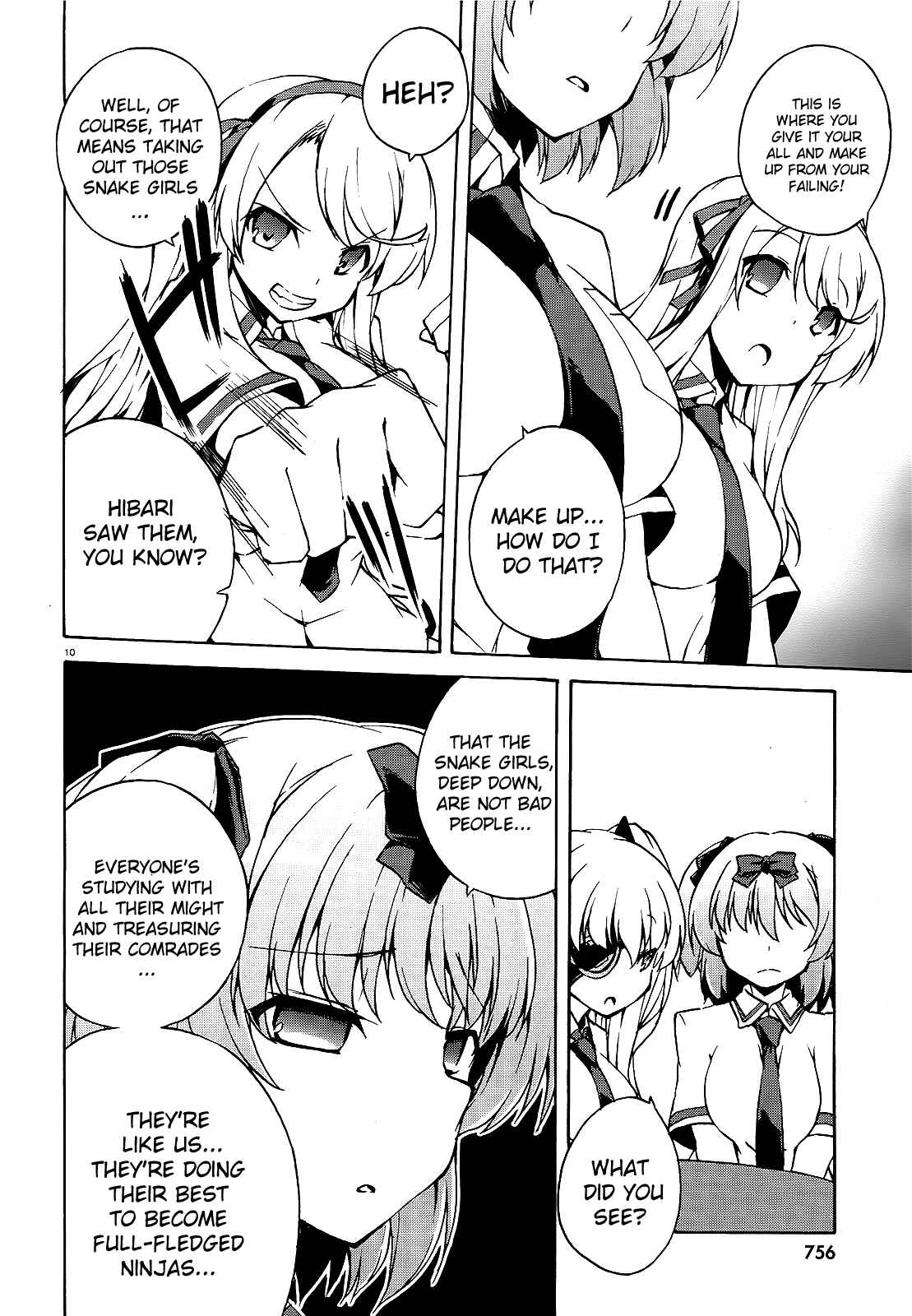 Page 10 Chapter 14 Senran Kagura - Shoujotachi no Shinei