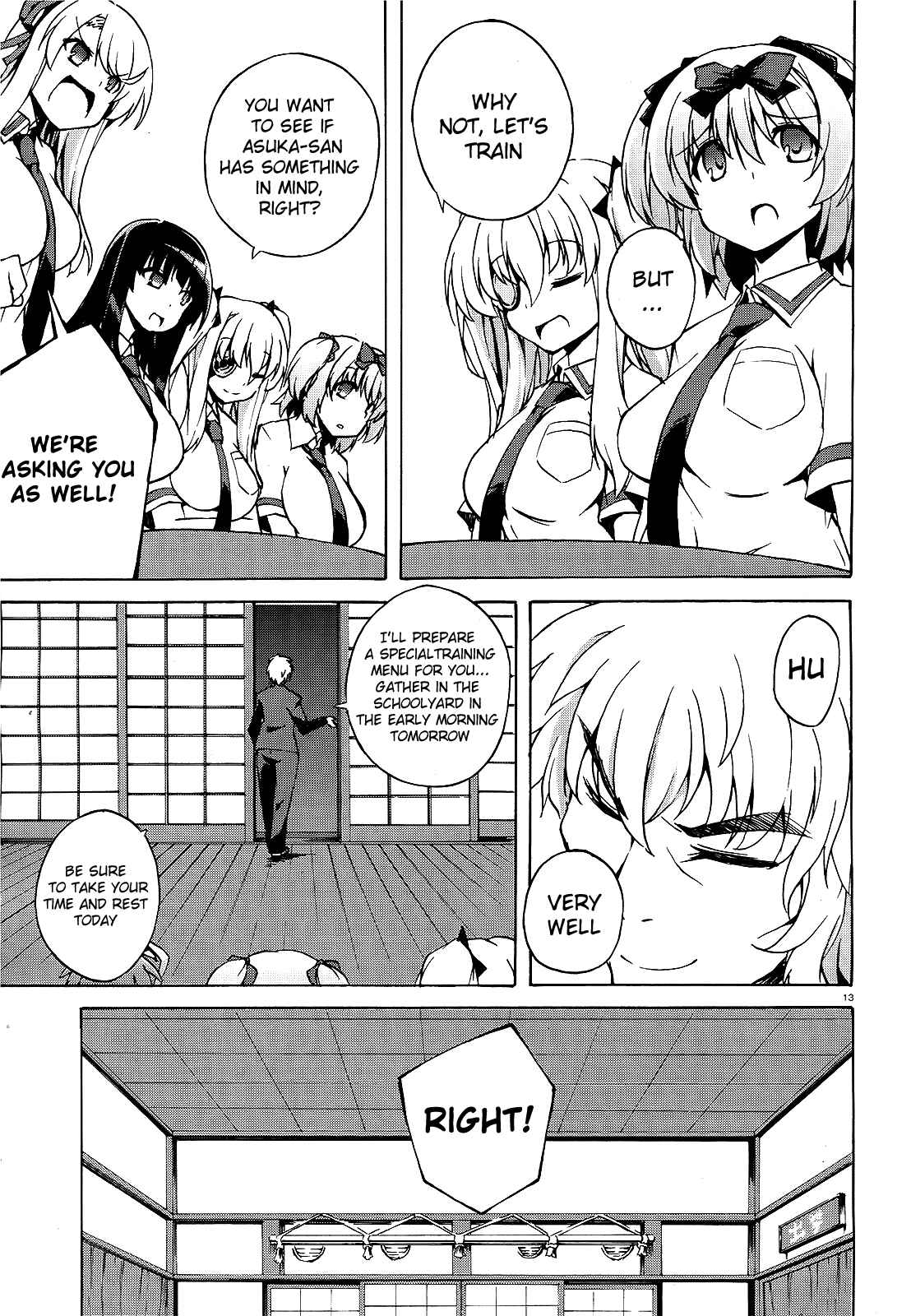 Page 13 Chapter 14 Senran Kagura - Shoujotachi no Shinei