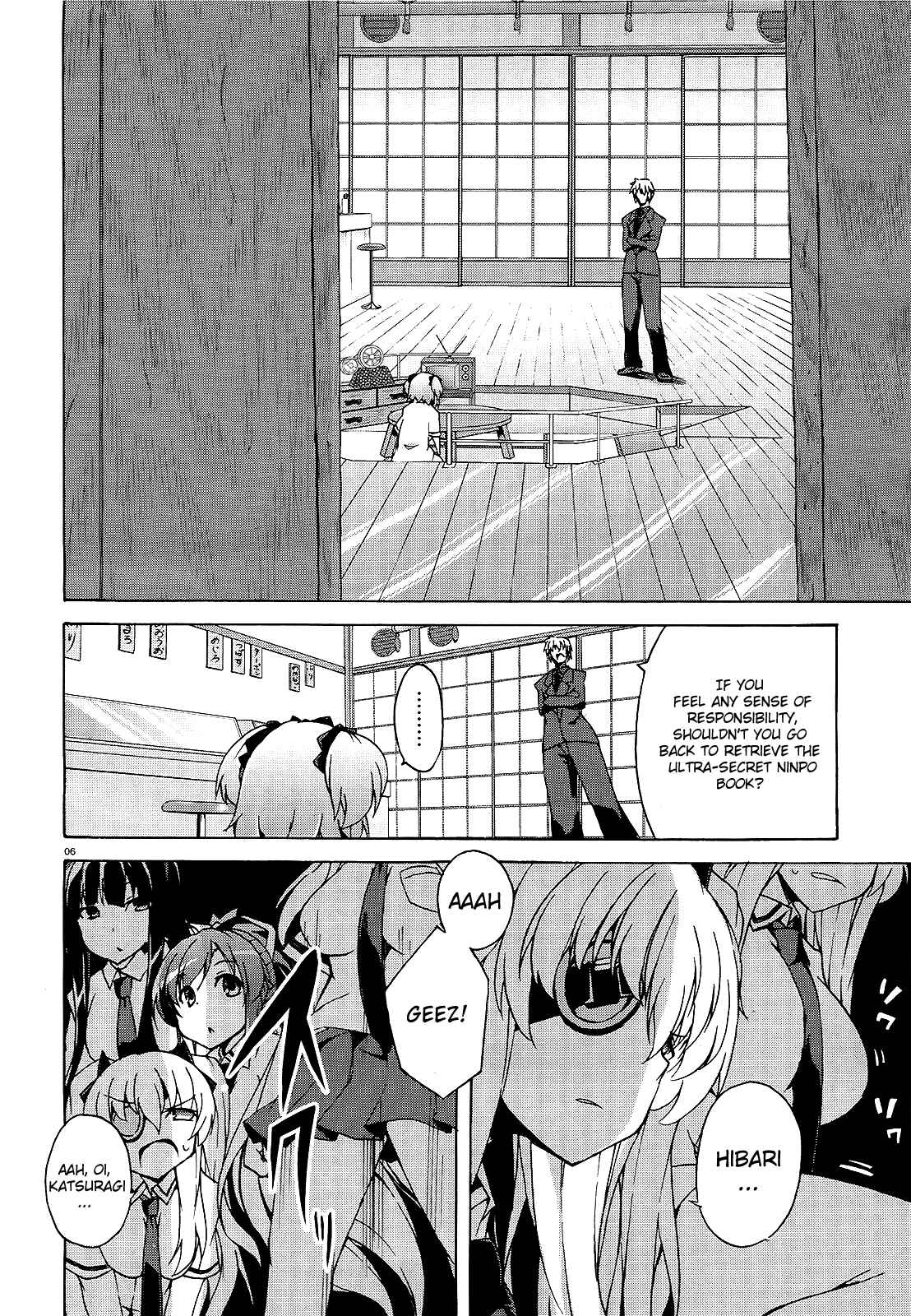 Page 6 Chapter 14 Senran Kagura - Shoujotachi no Shinei