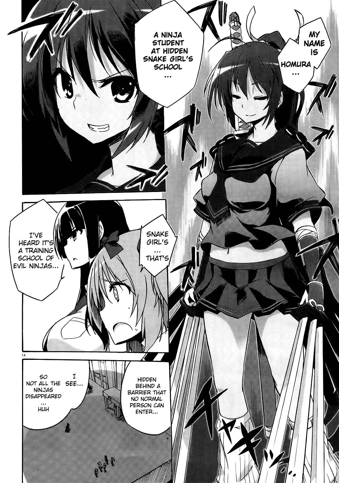 Page 14 Chapter 2 Senran Kagura - Shoujotachi no Shinei