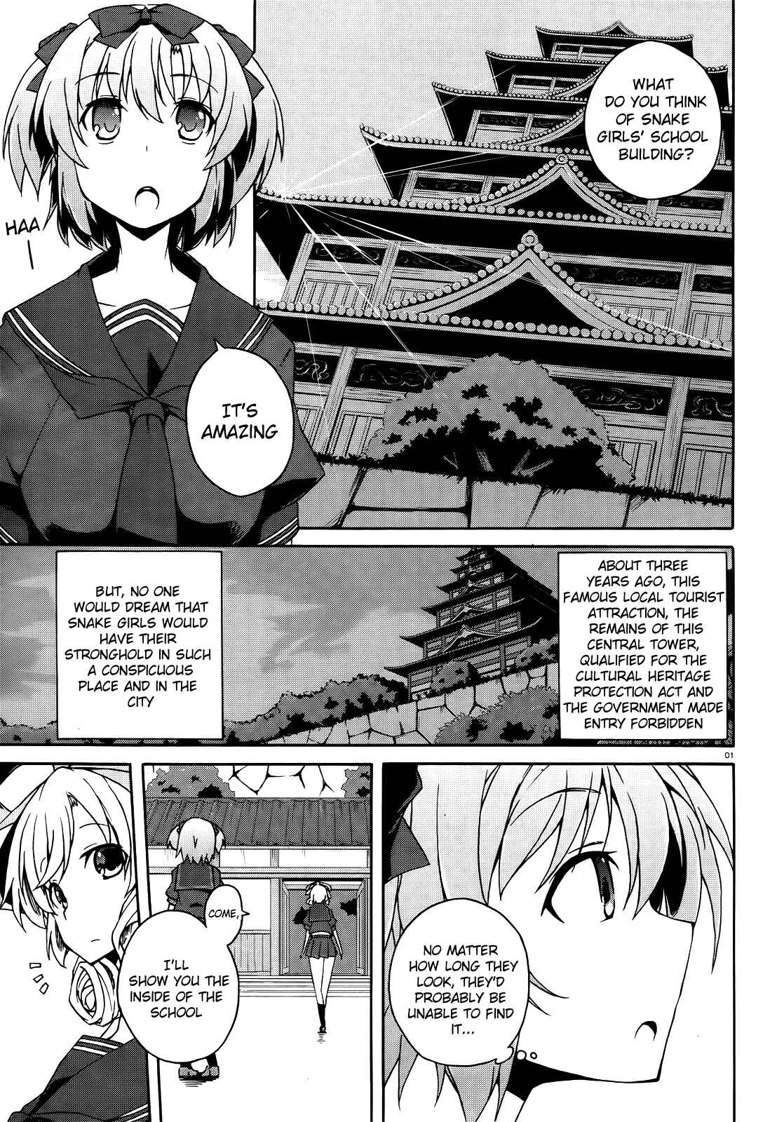 Page 1 Chapter 11 Senran Kagura - Shoujotachi no Shinei