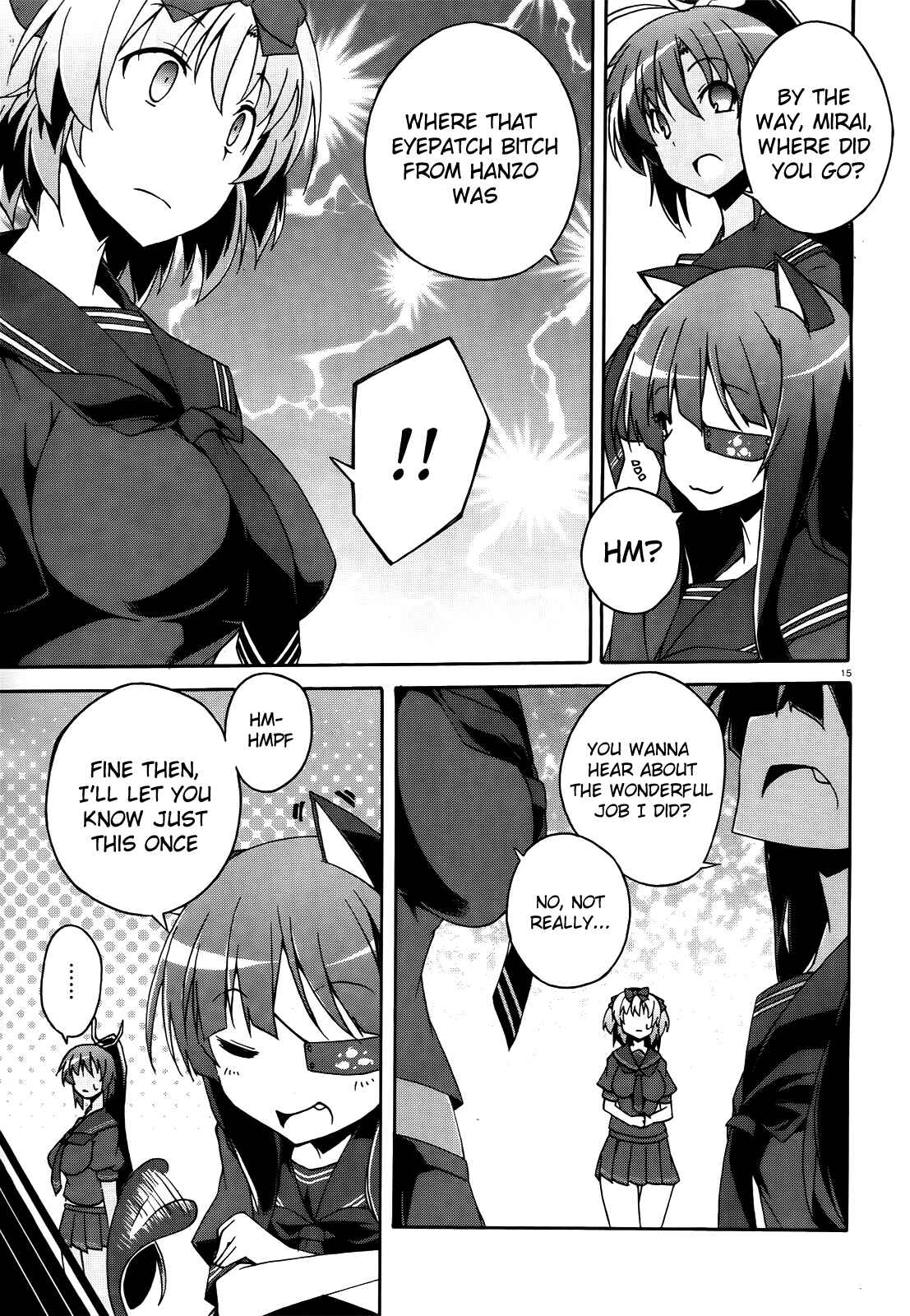 Page 15 Chapter 11 Senran Kagura - Shoujotachi no Shinei