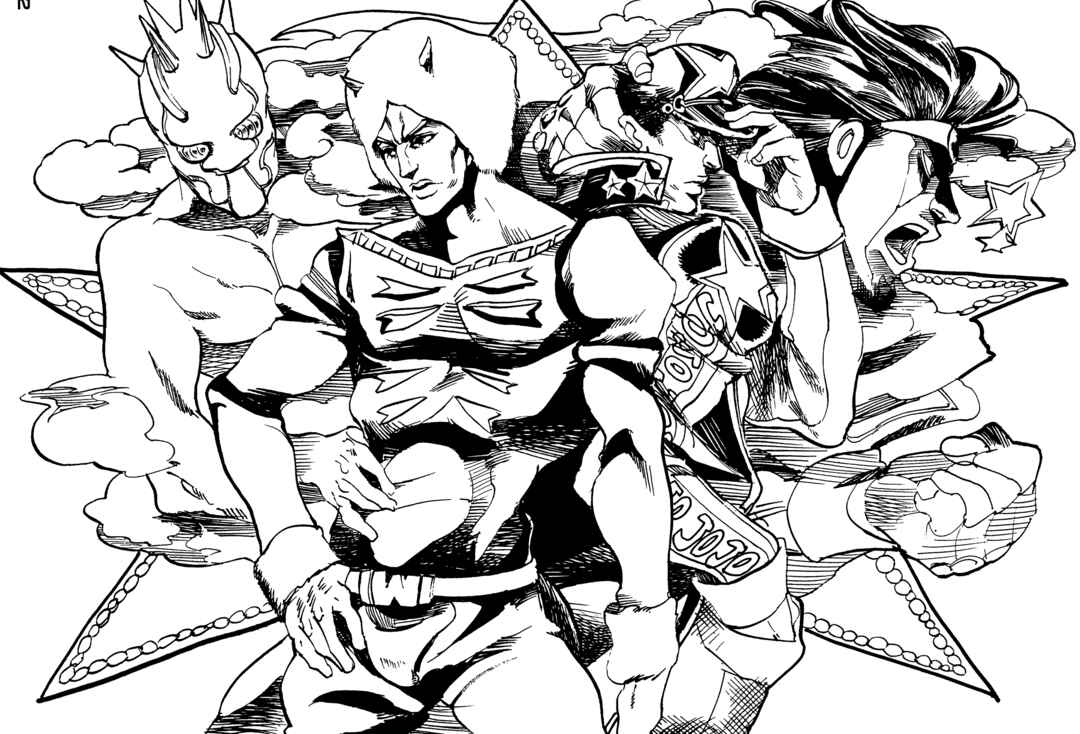 Page 16 Chapter Unknown_fb38 JoJos Bizarre Adventure - Supple and Glamourous Web (Doujinshi)