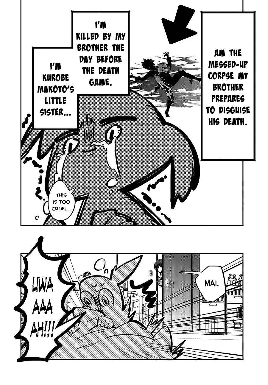 Page 28 Chapter 1 Death Game Manga no Kuromaku Satsujinki no Imouto ni Tensei shite Shippai shita