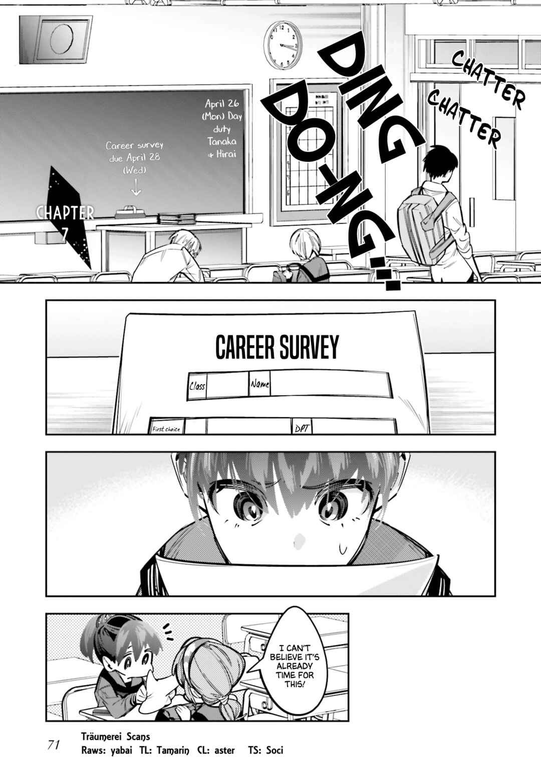 Page 1 Chapter 7 Death Game Manga no Kuromaku Satsujinki no Imouto ni Tensei shite Shippai shita