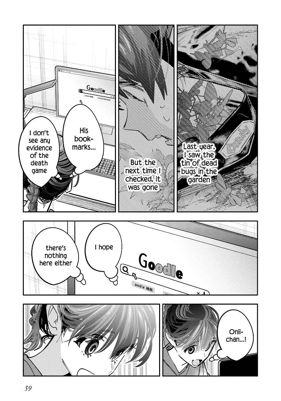 Page 23 Chapter 15 Death Game Manga no Kuromaku Satsujinki no Imouto ni Tensei shite Shippai shita