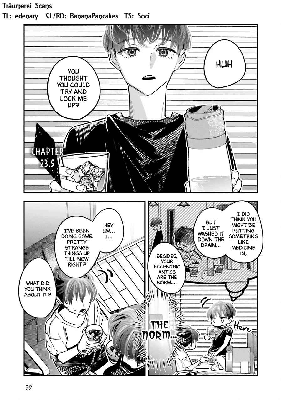 Page 1 Chapter 23.5 Death Game Manga no Kuromaku Satsujinki no Imouto ni Tensei shite Shippai shita