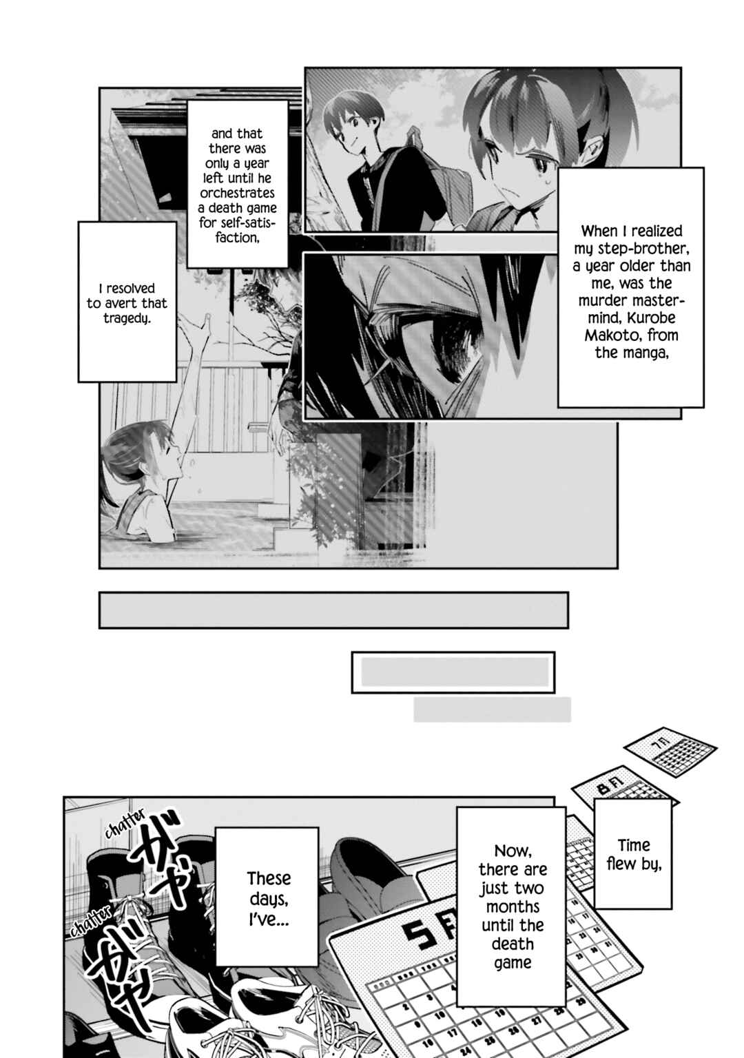 Page 6 Chapter 10 Death Game Manga no Kuromaku Satsujinki no Imouto ni Tensei shite Shippai shita